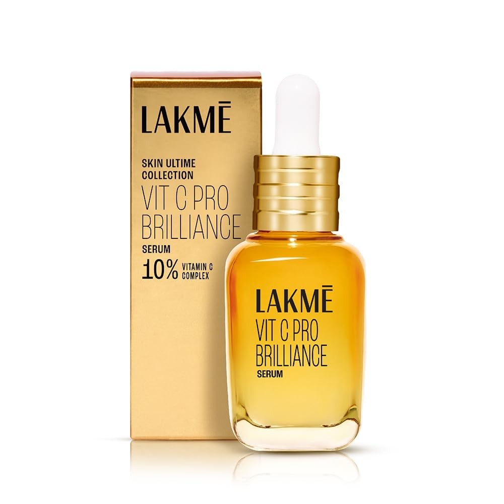 Lakme 10% Vitamin C Complex Brillance Serum 30ml Glass Skin in 21 Days