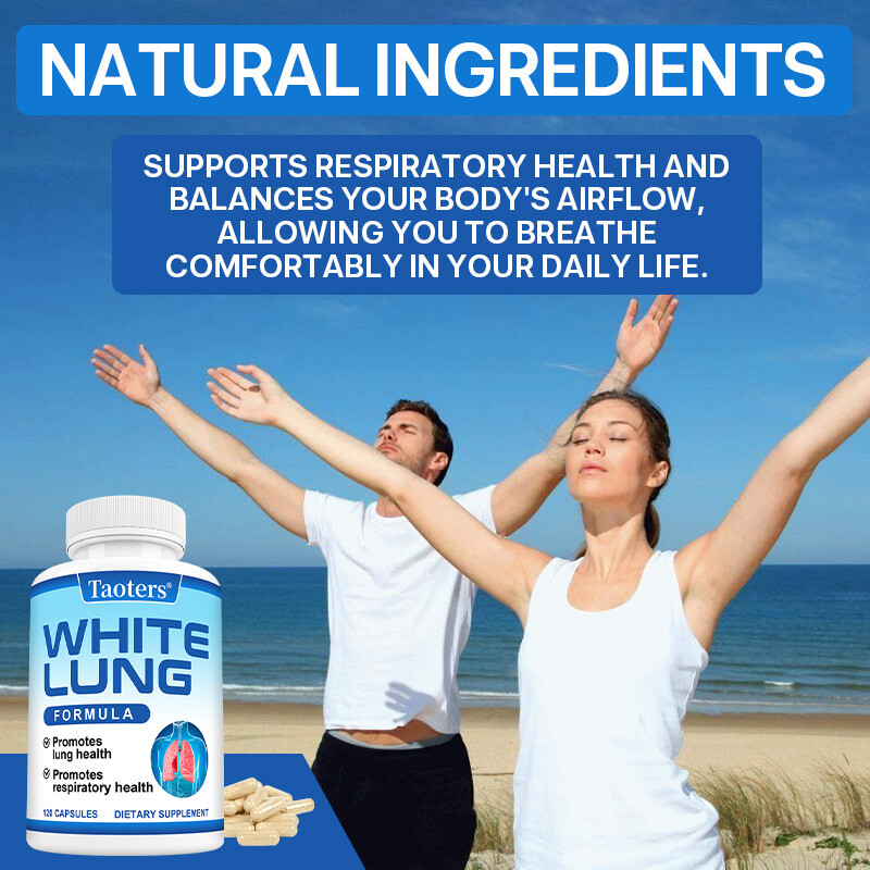 White Lung – Lung Cleanse & Detox.Support Clear Lungs a Healthy Lungs Supplement