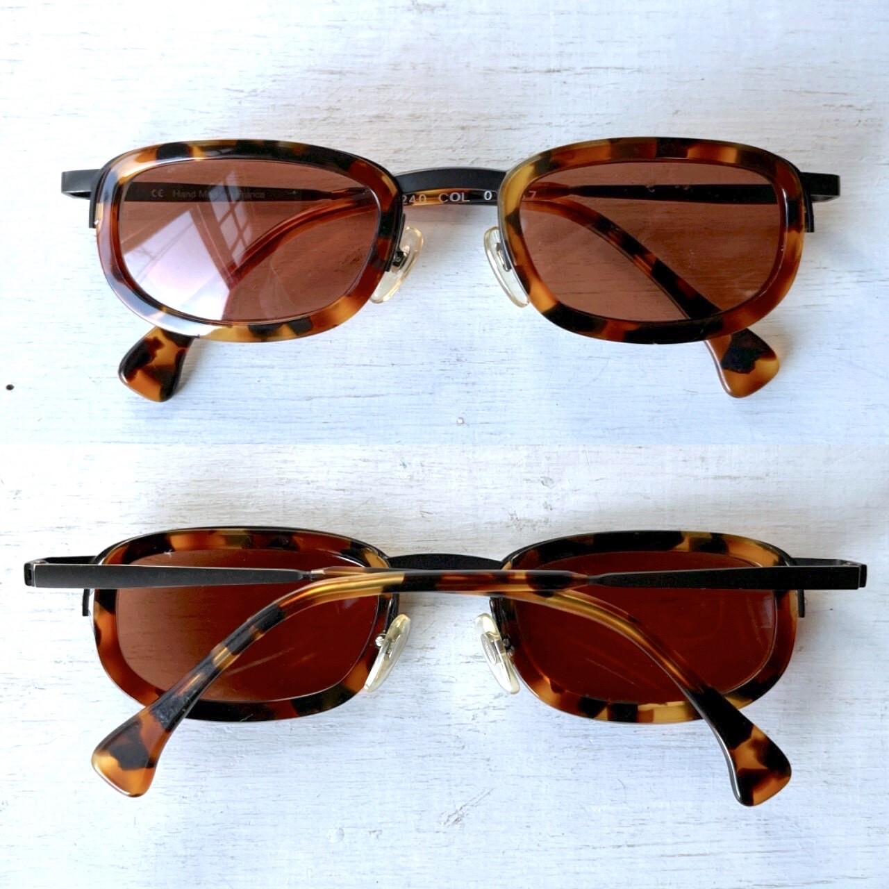 Alain Mikli 3240 Vintage Eyeglass Frames Rectangular Oval Tortoise FRAME ONLY