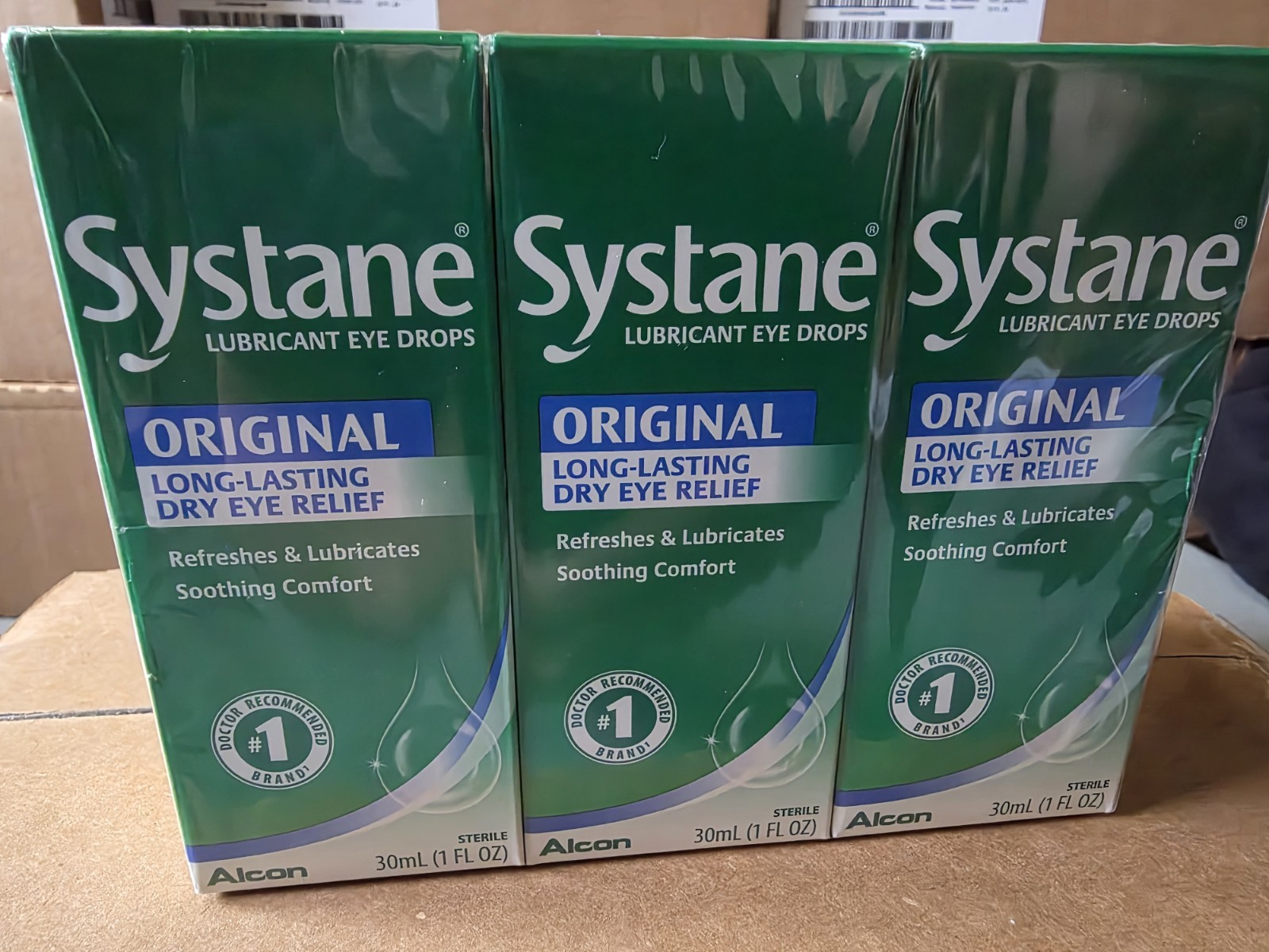 EXP 11/2026! Lot Of 6 LARGE 1oz (30mL) SYSTANE Long-Lasting Dry Eye Relief Drops