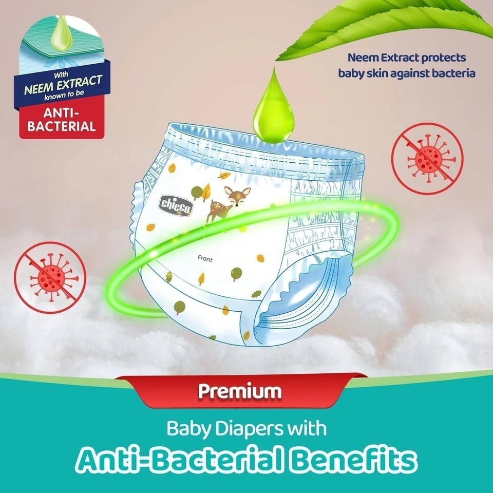 Chicco Comfy-Pro Pant Style Baby Diapers | Large, 26 Count
