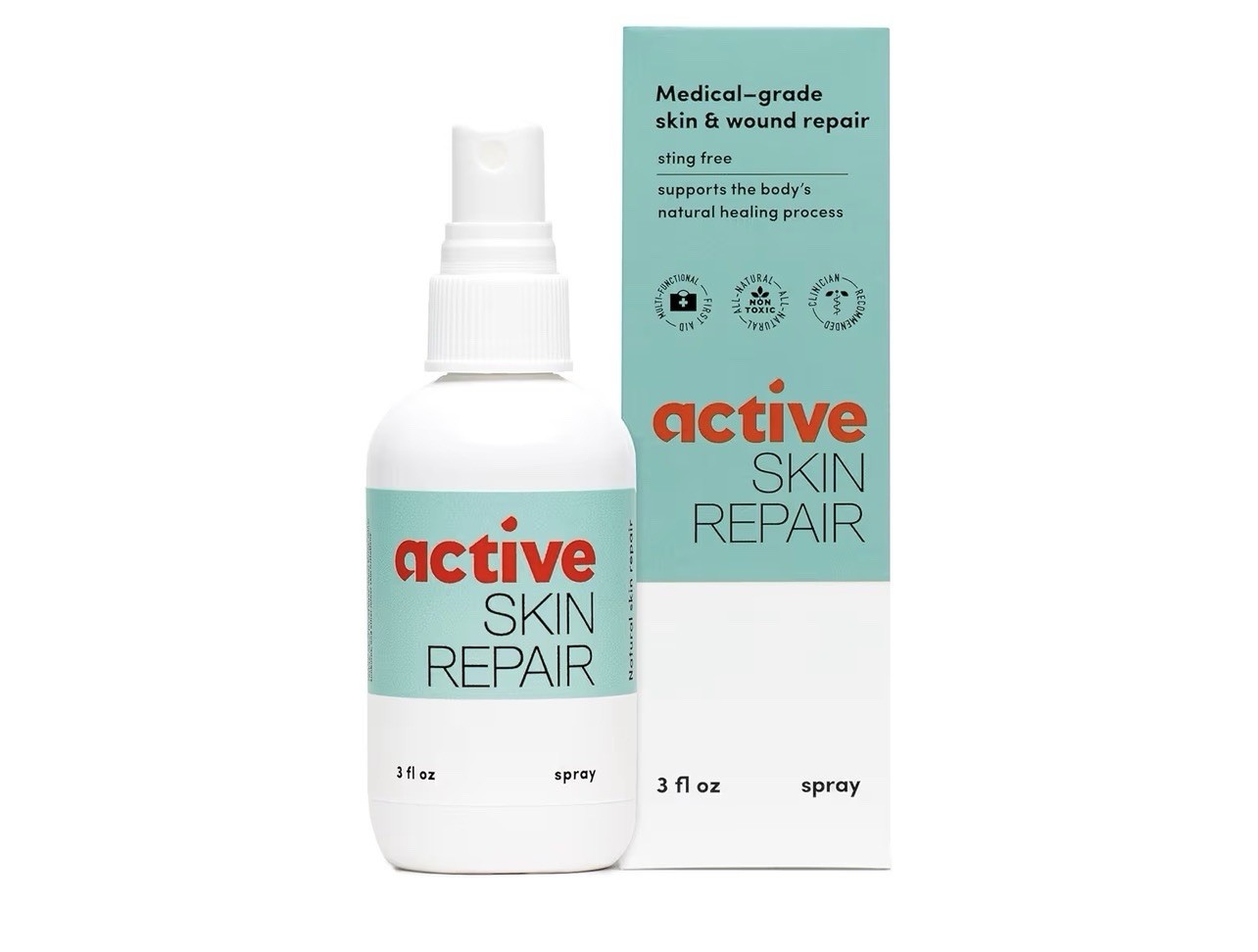 Active Skin Repair First Aid Healing Skin Spray – Natural