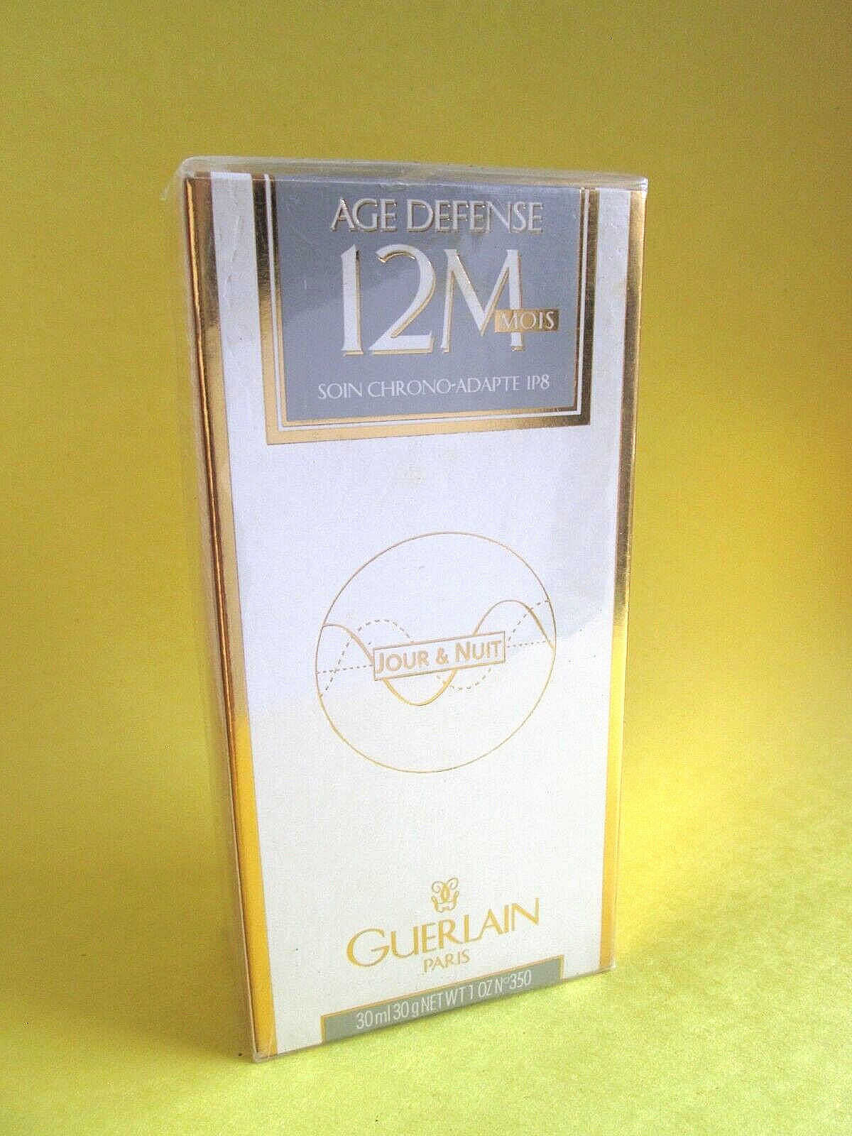 GUERLAIN 1996 VINTAGE AGE DEFENSE 12M TIME RESPONSE CARE DAY NIGHT 30 ML 1 OZ