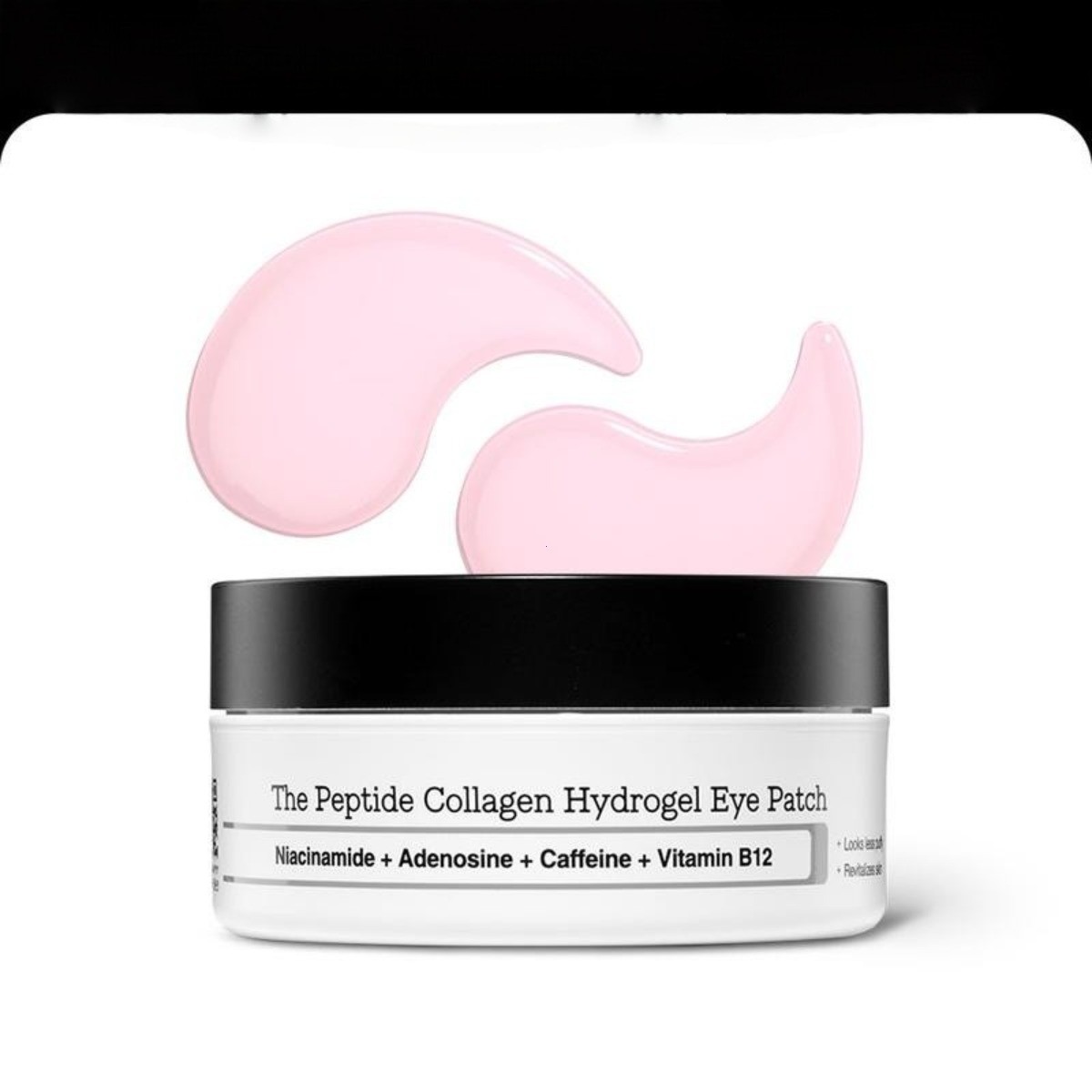 Peptide Collagen Hydrogel Eye Patch – 60 Patches for Depuffing Dark Circles