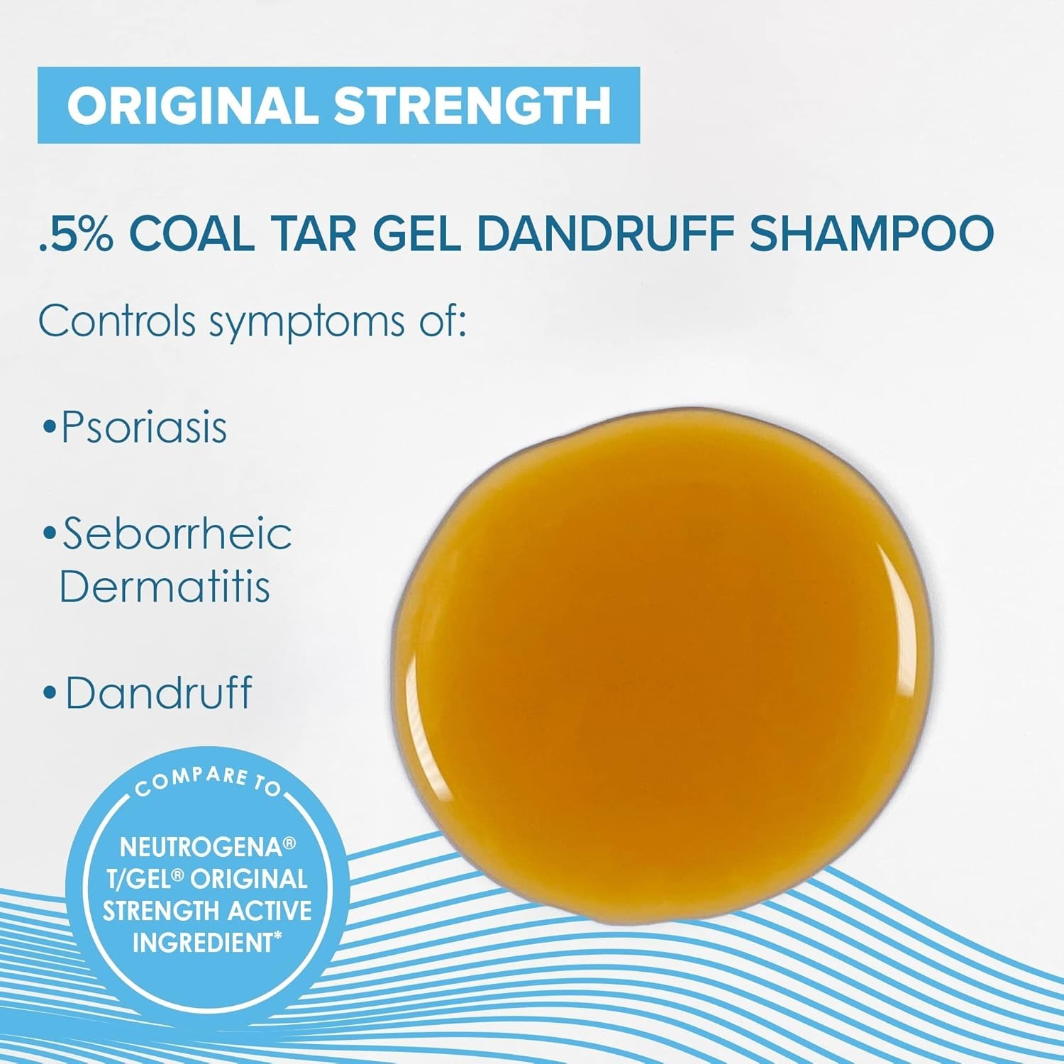 Neutrogena Compared T-Gel Therapeutic Shampoo Extra Strength Treatment 16 FL OZ