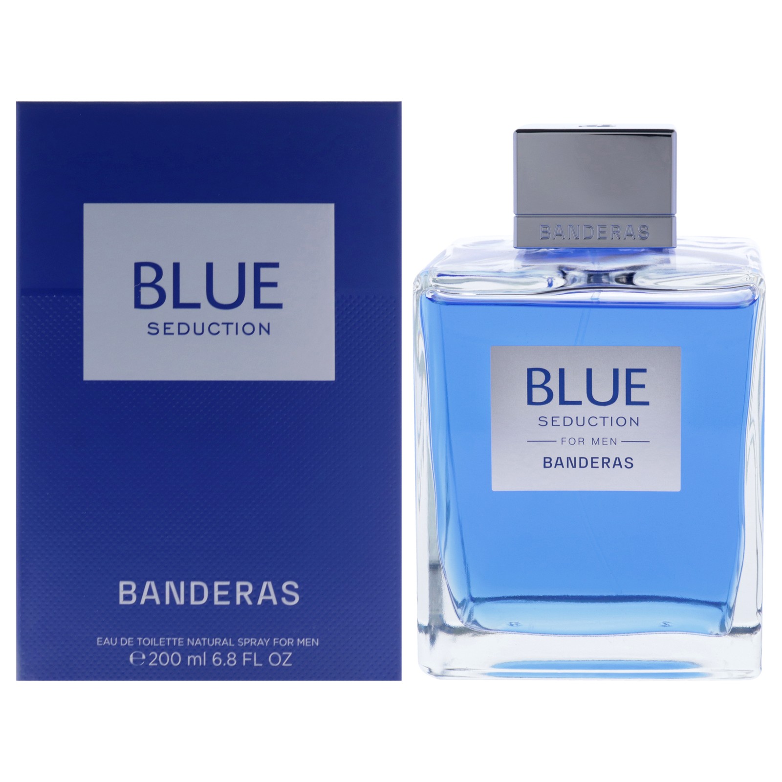 Blue Seduction by Antonio Banderas for Men – 6.8 oz EDT Spray