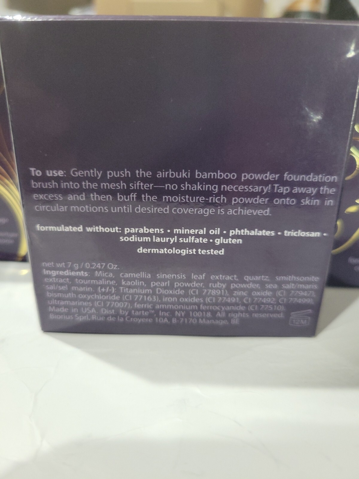 TARTE Amazonian Clay Full Coverage Airbrush Foundation All Shades Brand NIB