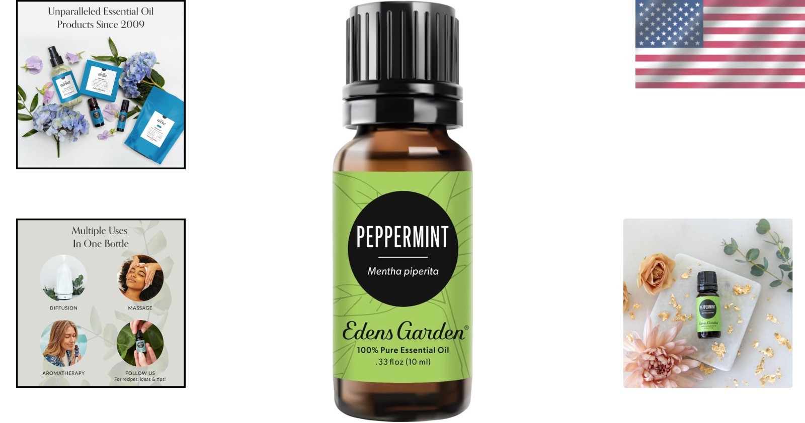 Undiluted 10ml Peppermint Essential Oil – Revitalizing Aroma for Home and Body