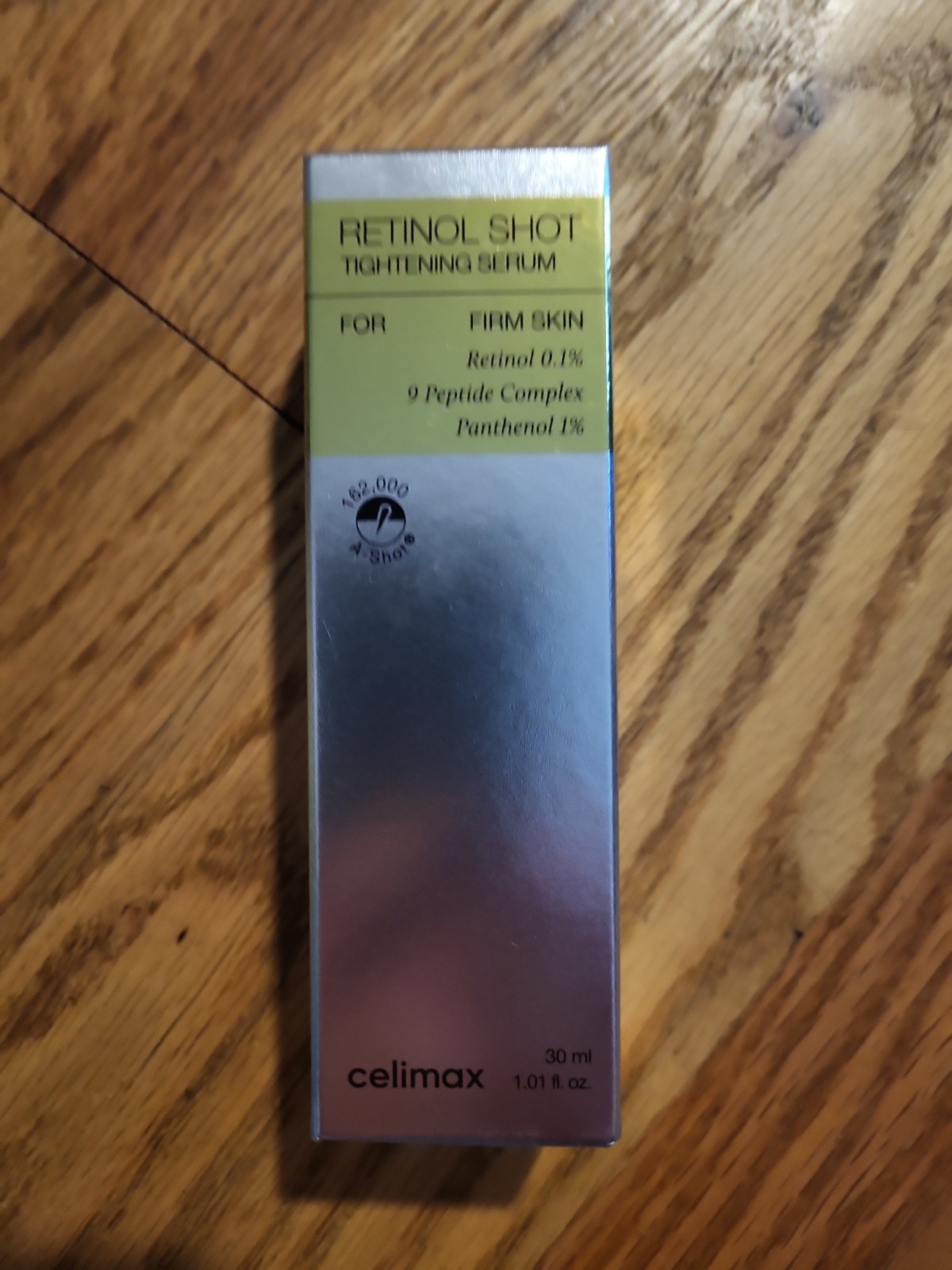 CELIMAX Retinol Shot Tightening Serum For Firm Skin 1.01 oz 30mL Sealed Box