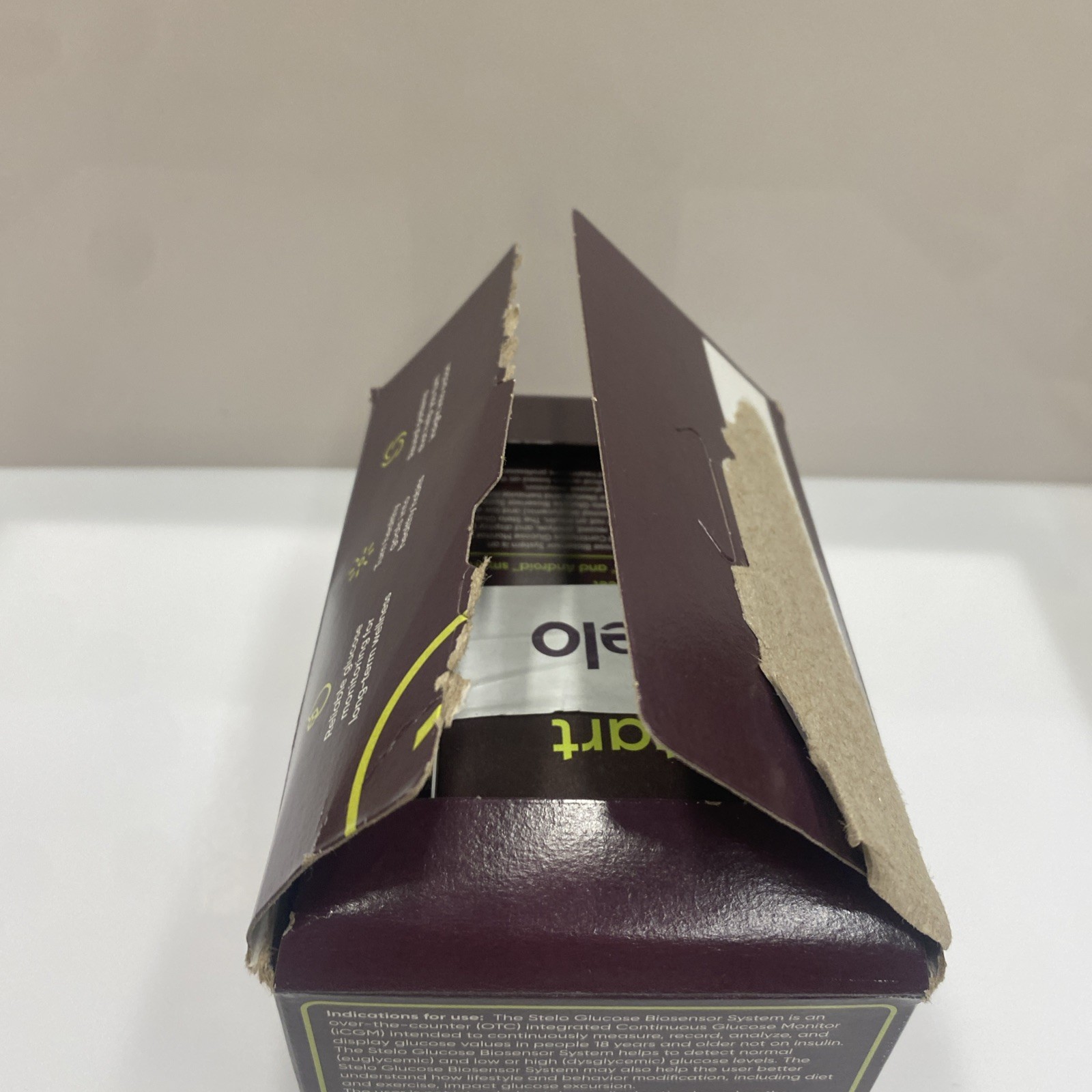 Dexcom Stelo Glucose Biosensor (OTC) 1-Month Supply 2 Sensors – EXP: 10/26+ Open