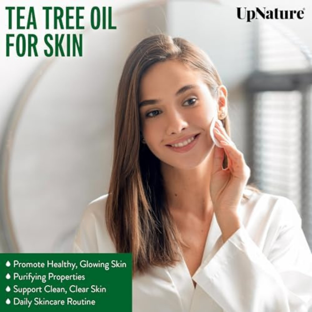 Tea Tree Oil – 100% Pure USDA Certified Organic Tea Tree Essential Oils for Skin