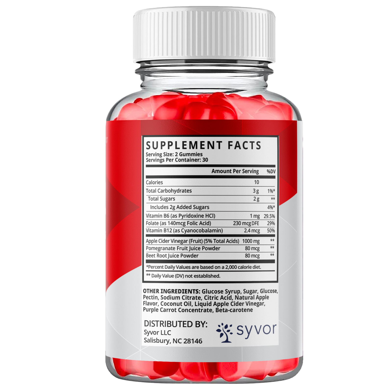 (1 Pack) Sugar Control Keto ACV Gummies 1000MG SugarControl Vitamin 60 Gummies