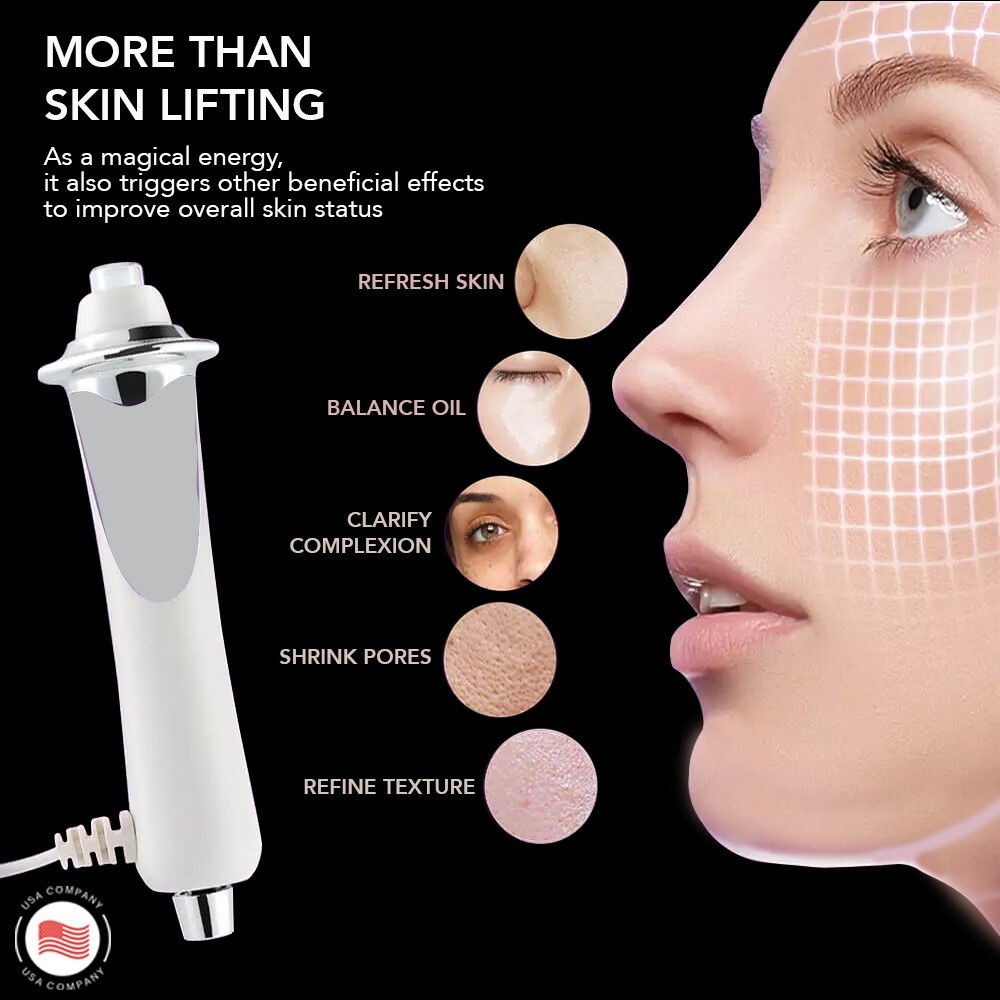 Derma Wand PRO High Frequency Facial Wand – 1 Year Warranty – Brand New! -PINK