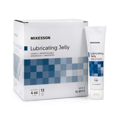 McKesson 16-8919 Lubricating Jelly Tube Sterile 4oz. (Each)