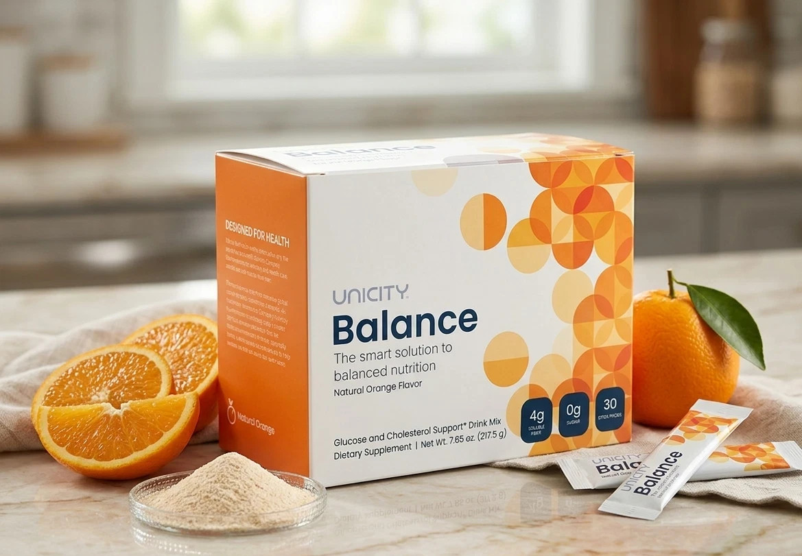 Unicity Balance 30 Packets/Stick Packs Orange Exp 08/ 2028