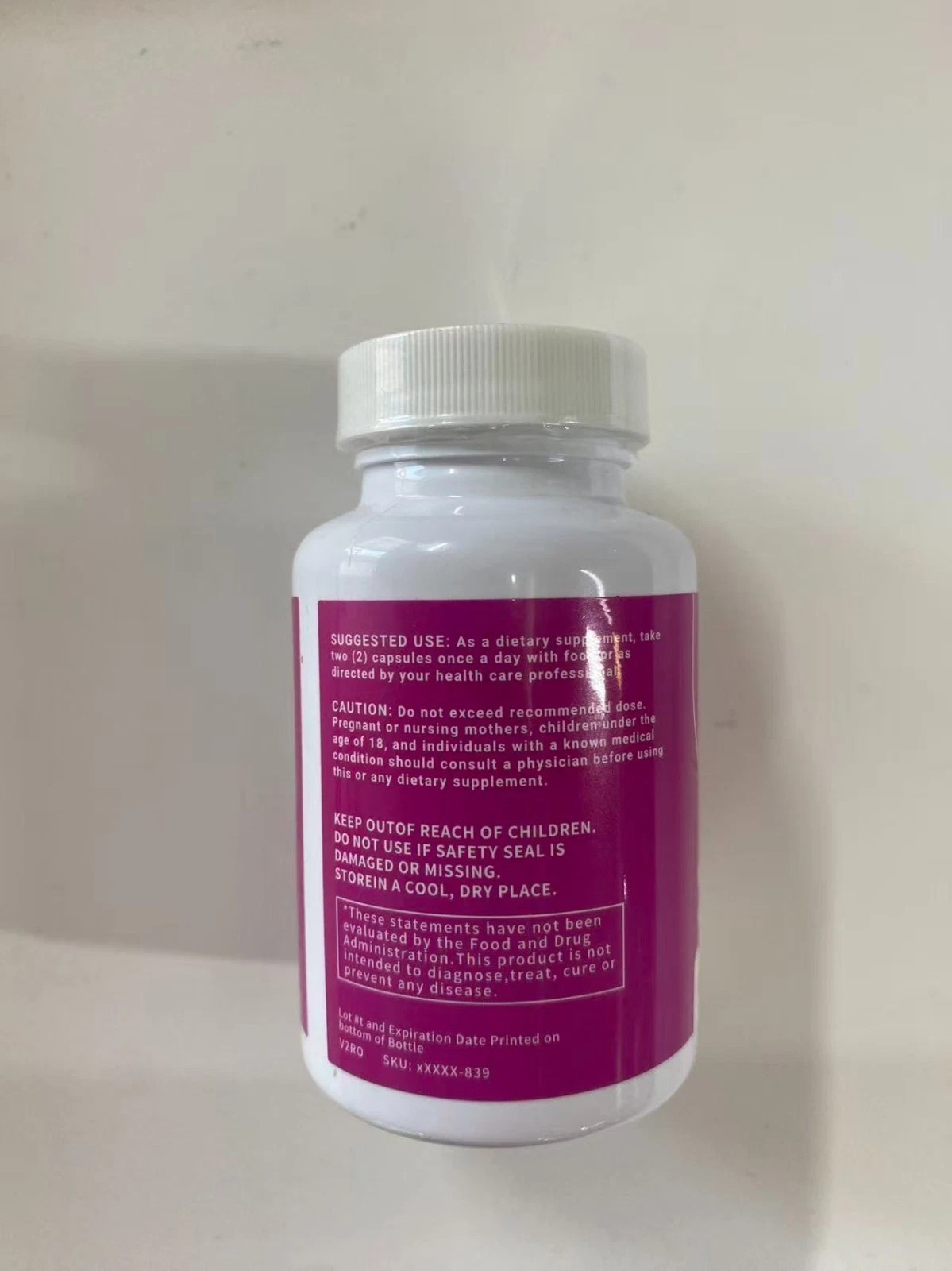 3PCS Rosabella Organic Beet Root 60 Capsules Natural Energy Boost Blood Pressure