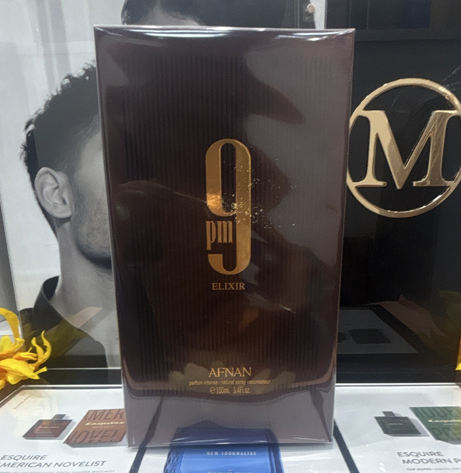 Afnan 9pm Elixir Parfum Intense Spray, Regular Size 3.4 fl oz