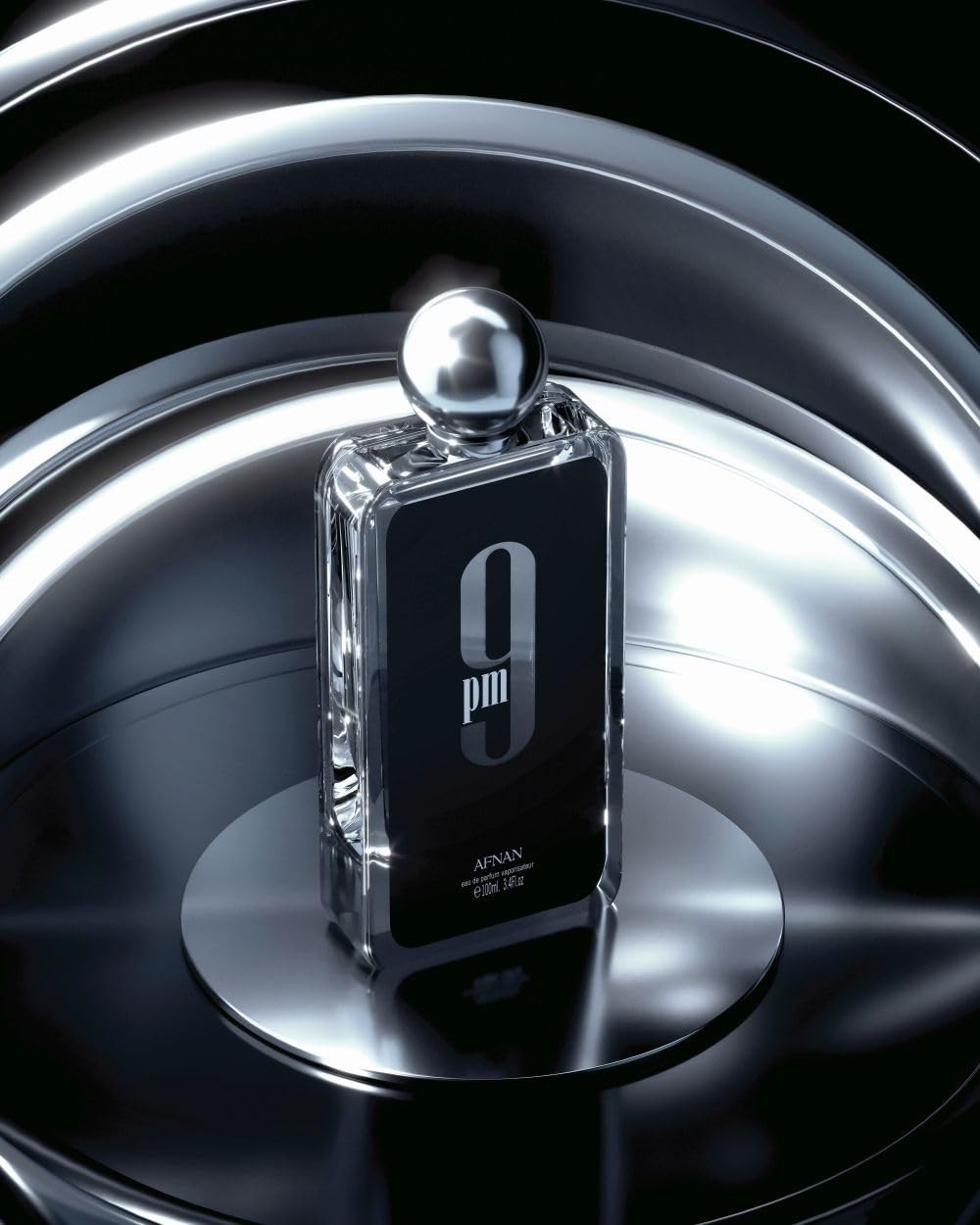 NEW! SEALED! AFNAN 9 pm by Afnan 3.4 oz EDP Cologne for Men