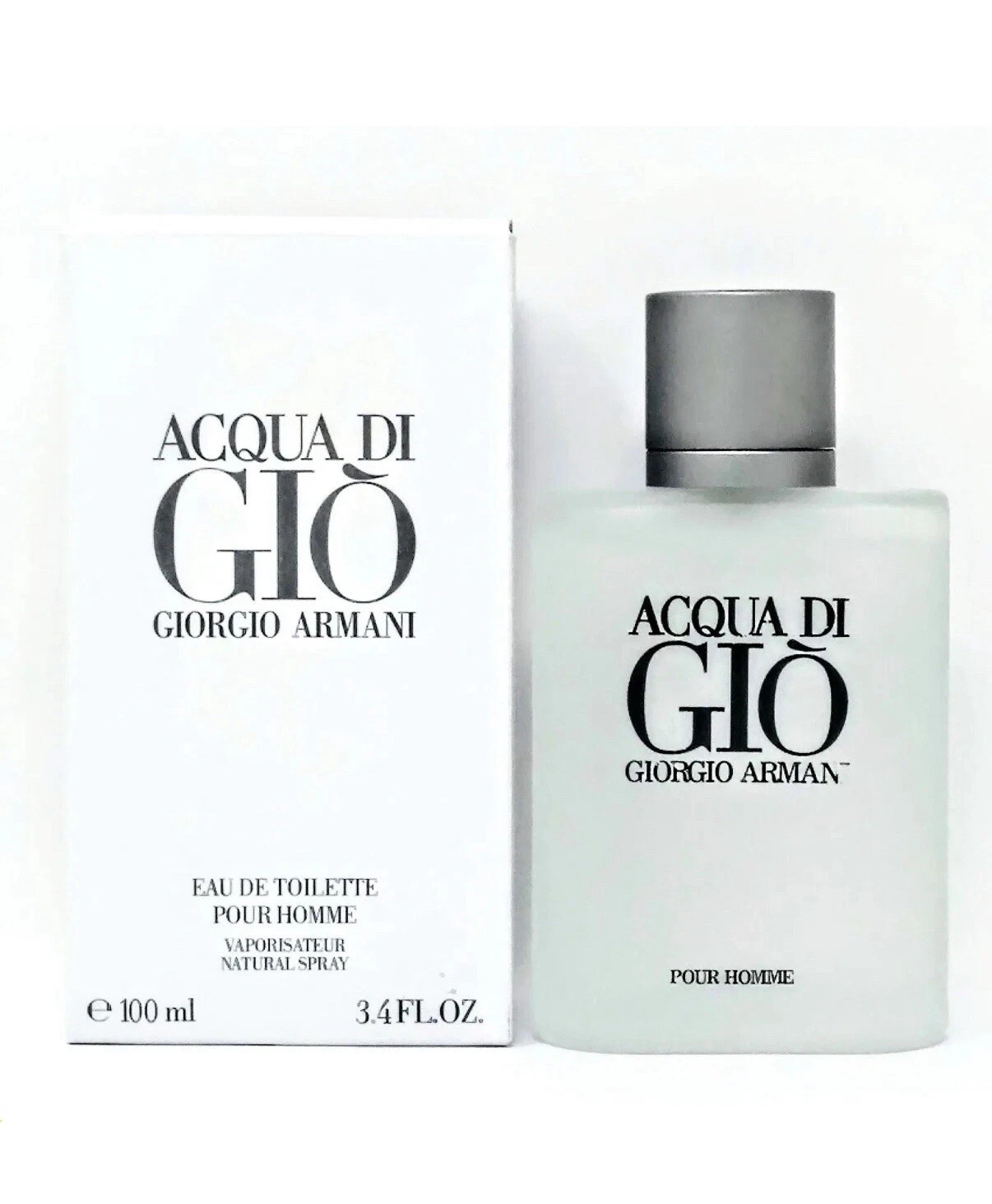 Giorgio Armani Aqua Di Gio Men’s 3.4 oz EDT Classic Scent Brand New