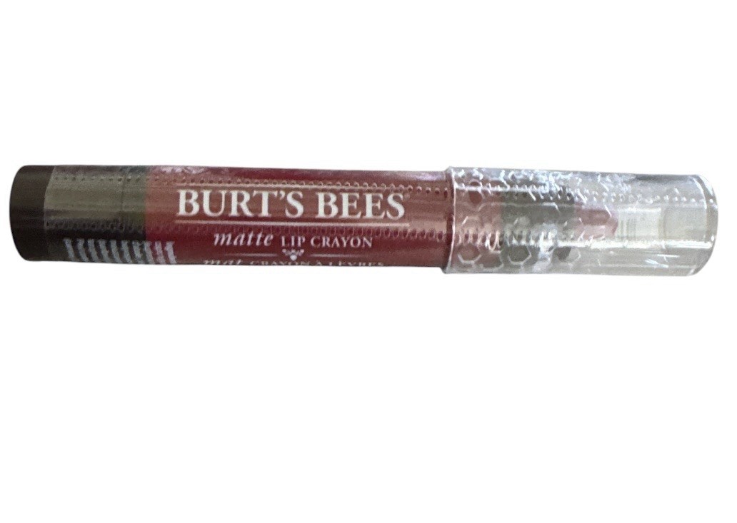 Burt’s Bees Matte Lip Crayon (411) Redwood Forest 0.11oz New & Sealed