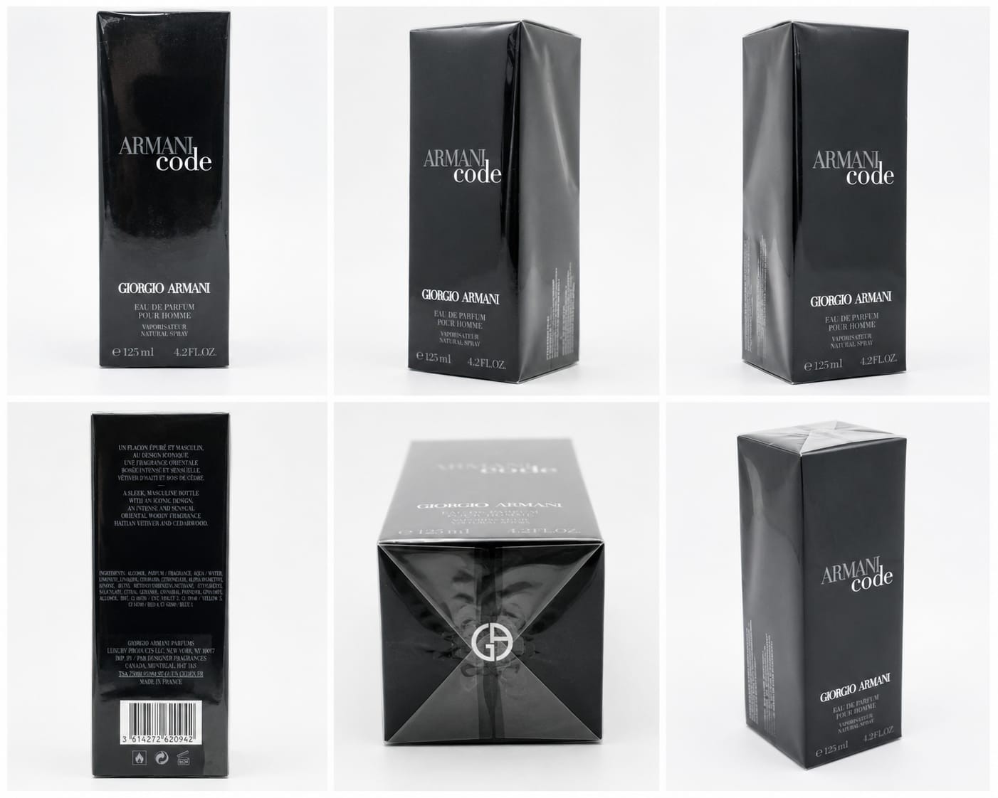 Giorgio Armani Code Eau de Parfum for Men 125ml 4.2oz Spray