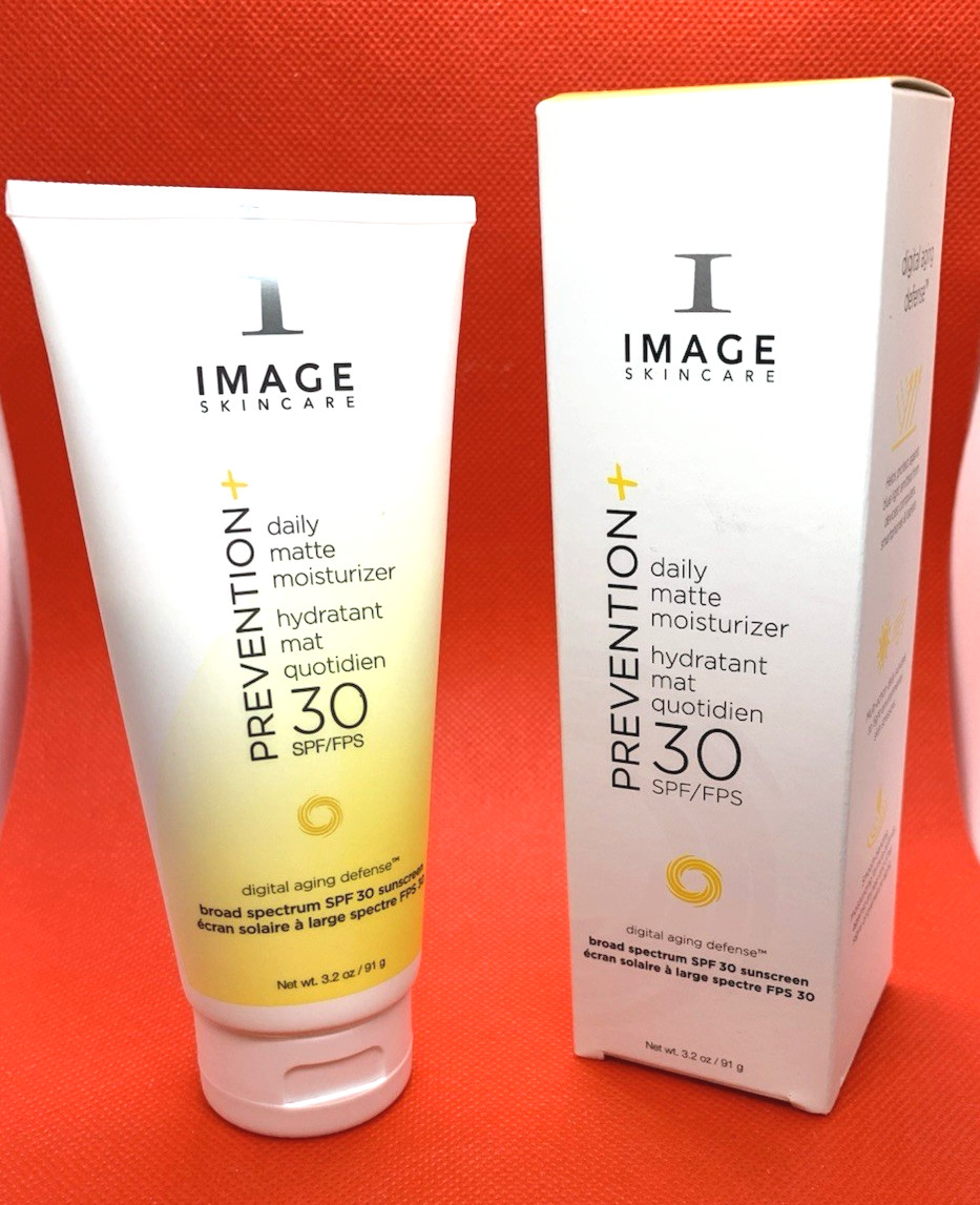 I IMAGE PREVENTION+ Daily Matte Moisturizer SPF30 3.2oz/91g Discontinued/ FREE🎁