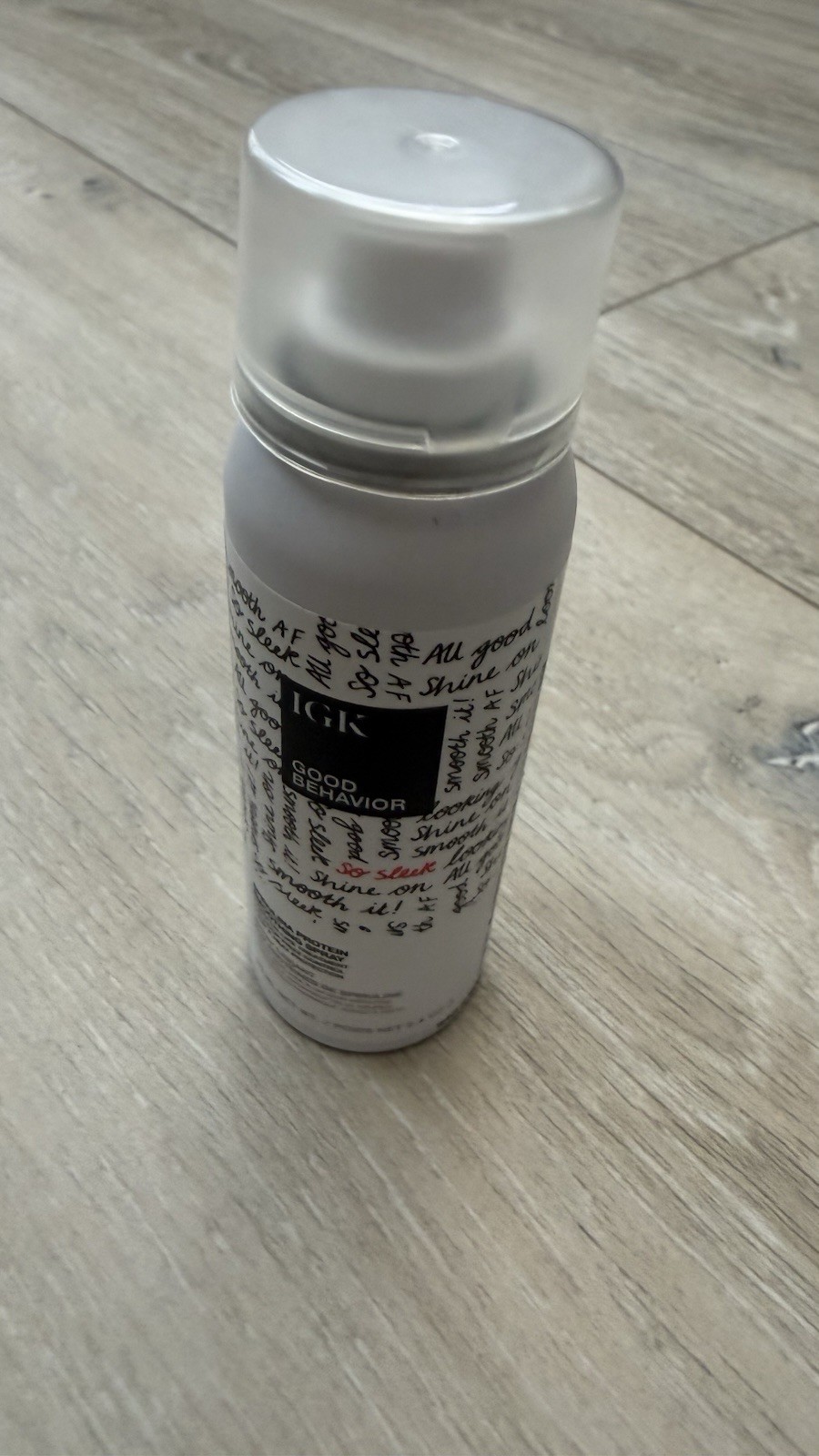 IGK good Behavior Spirislina Proein Smoothing Blow Out Spray 2.4 FL OZ
