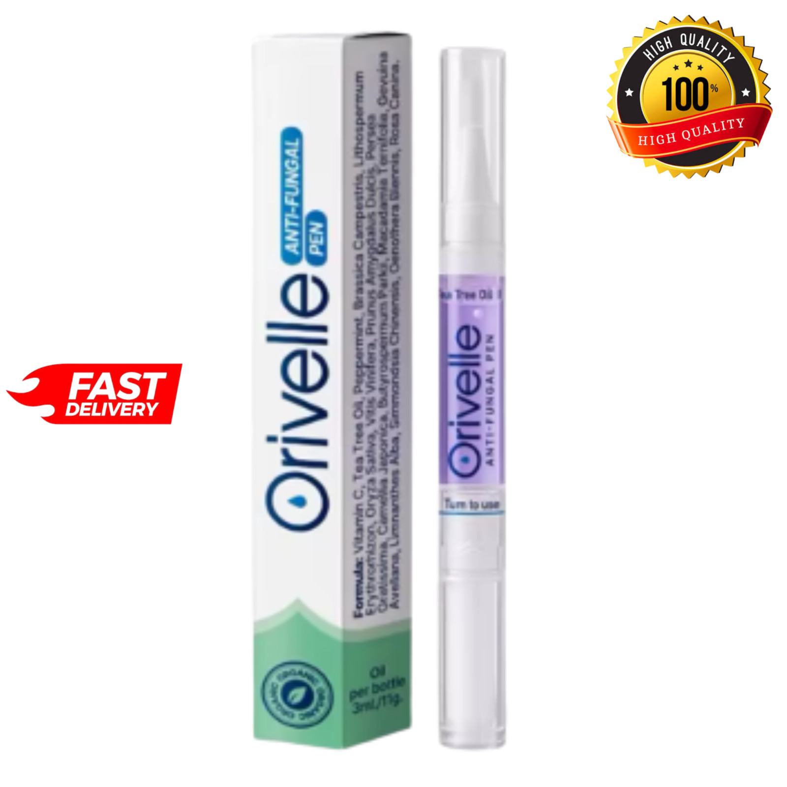 Orivelle SwissClear Antifungal Nail Repair Pen | Liquid Nail Care Treatment