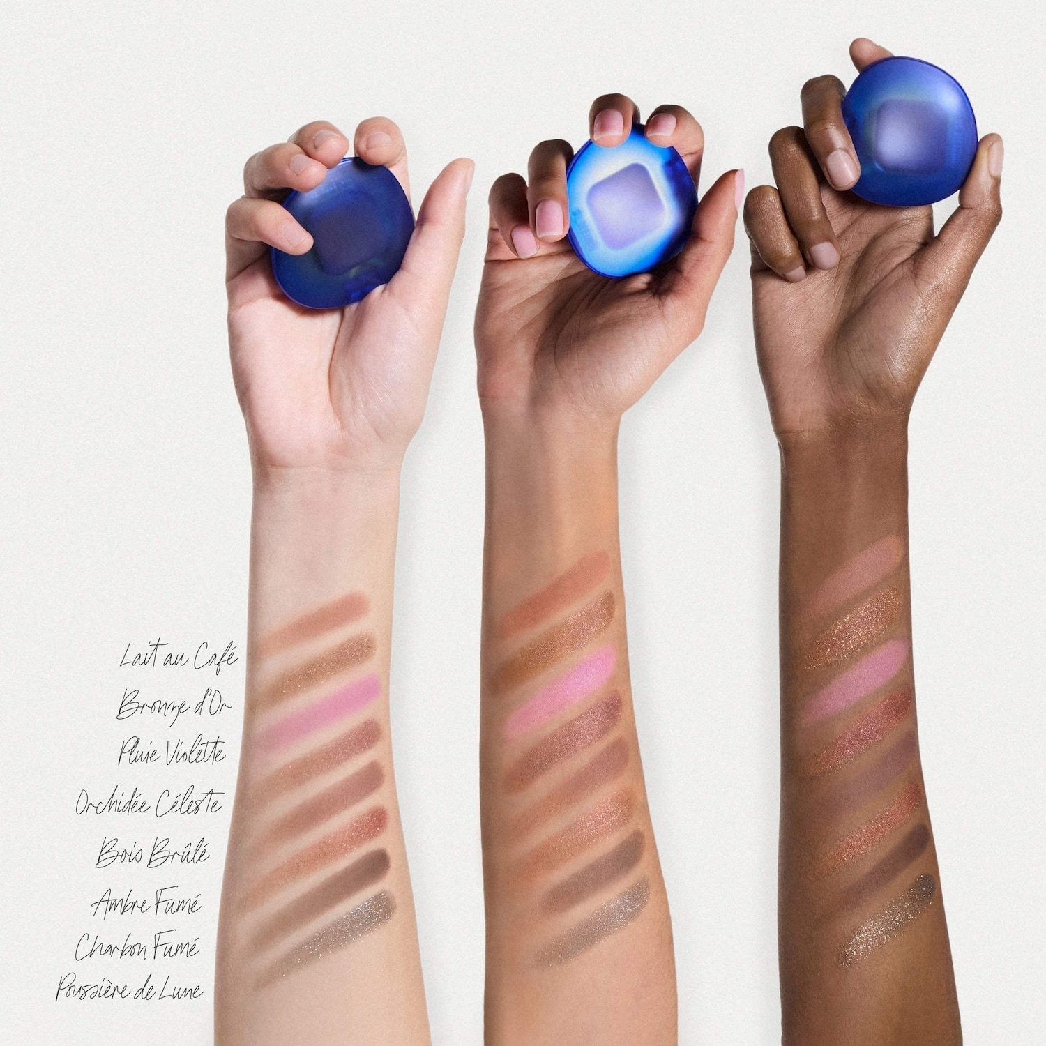 100% Authentic VIOLETTE_FR EYESHADOW Matte Veil + Shimmer Veil,0.08oz,7 colors