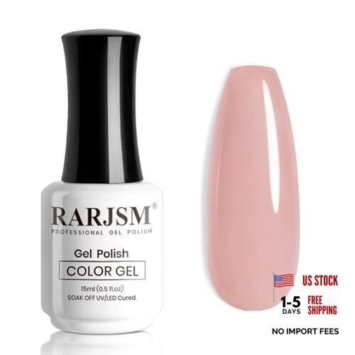 Nude Gel Nail Polish Neutral Skin Tone Sheer Jelly Gel Polish Gray Mauve Pink