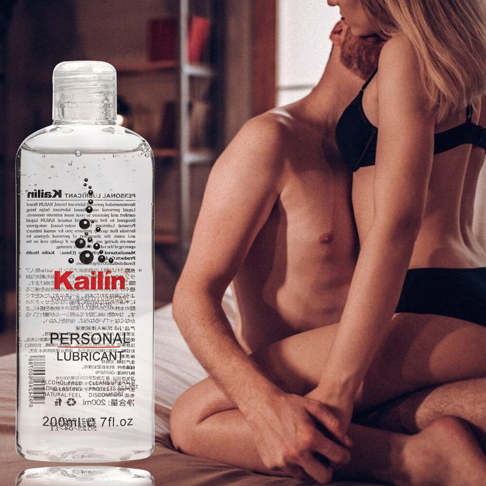 Sex Lubricant Water-Based Long Lasting Easy Clean Women Men Adult Lube Personal