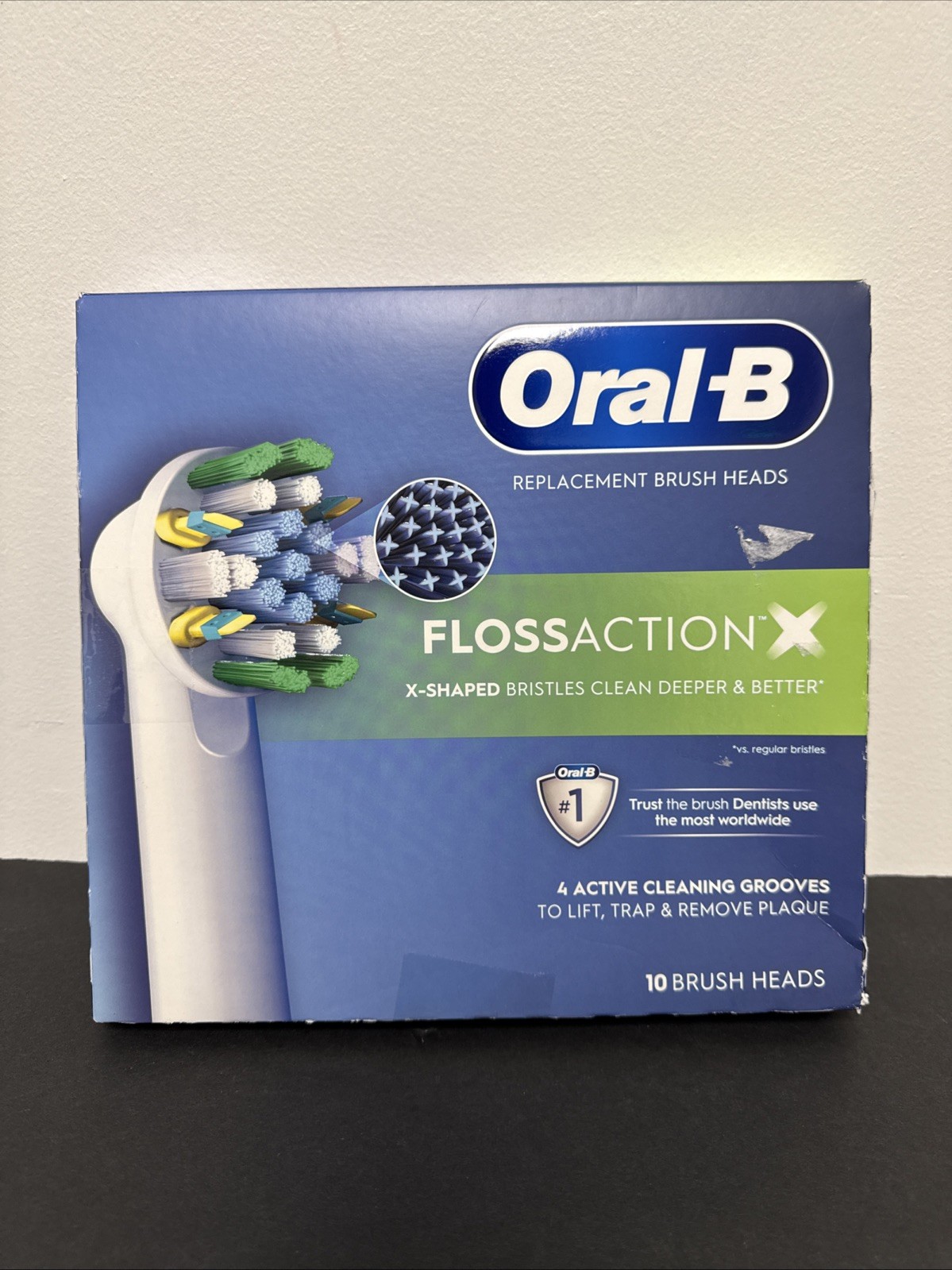 Oral-B FlossAction Electric Toothbrush Replacement Brush Heads (10 Count)