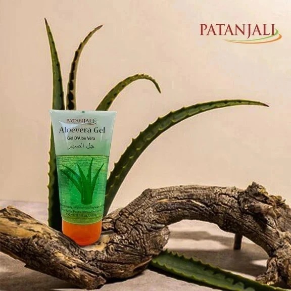 Patanjali Saundarya Aloe Vera Gel 60ml Herbal Skin Moisturizer Hydration