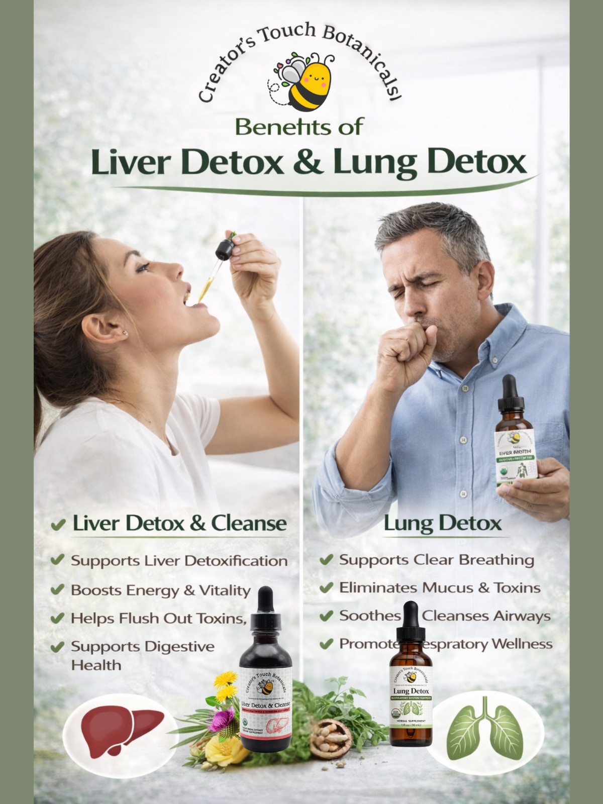 7- Whole Body Complete Detox Kit | Parasite + Heavy Metals + Liver Kidney, Lung,