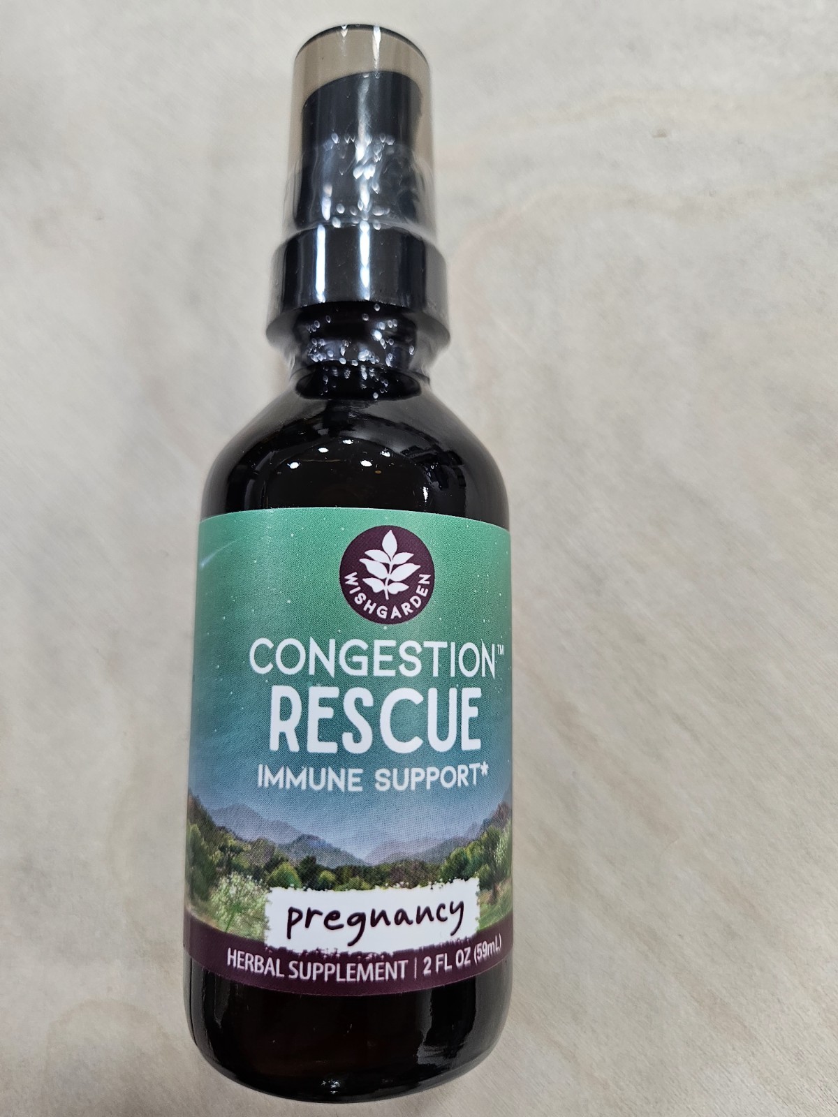 Congestion Rescue, Immune Support, Pregnancy, 2 fl oz (59 ml) Exp April 2027