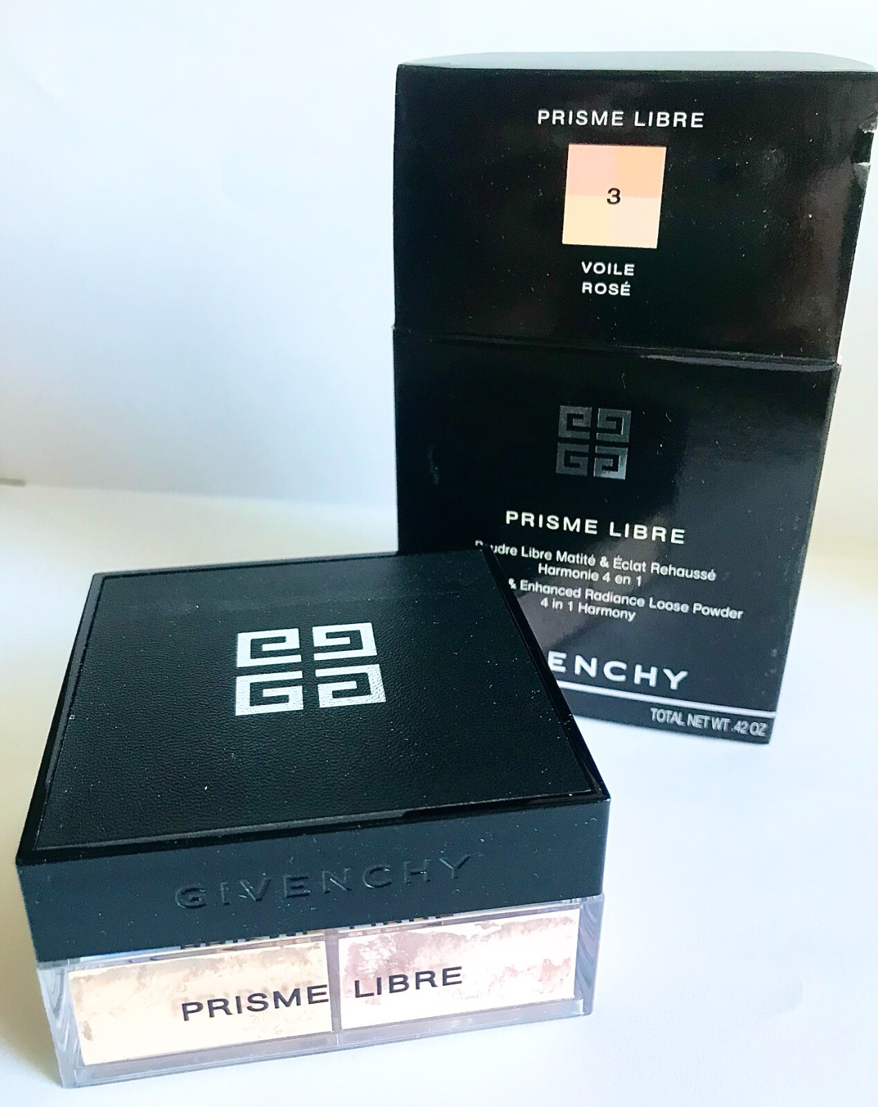 XL GIVENCHY Loose Powder PRISME Libre #3 VOILE ROSE 0.42 oz idole dior mercier