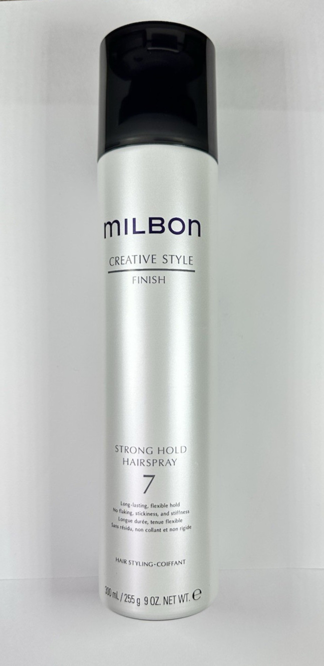 Milbon Creative Style Strong Hold Flex Memory Hairspray #7. 9.1oz NEW! FRESH!