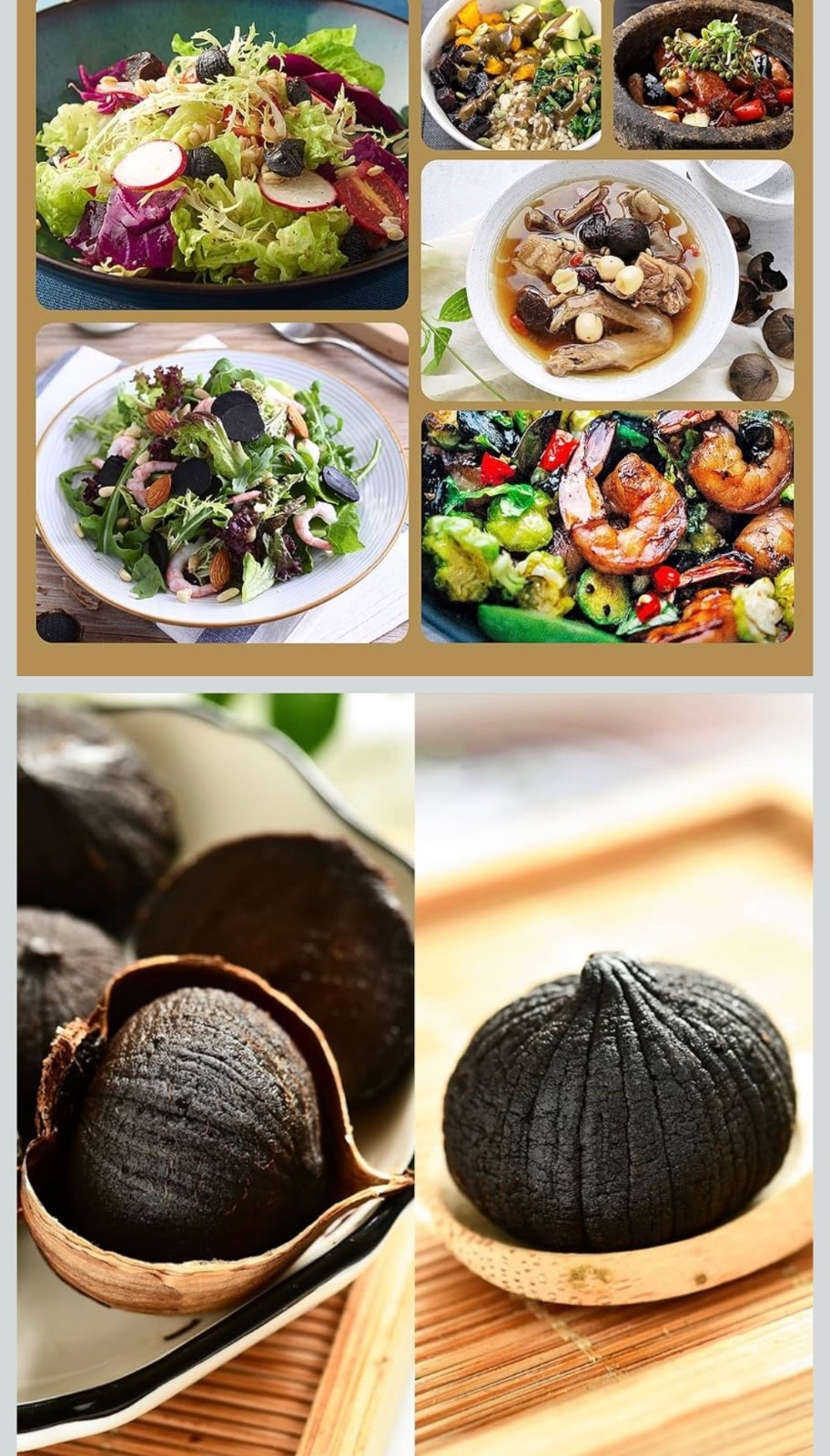 B-Garlic Fermented Black Garlic – 60g – Comes in Glass Jar