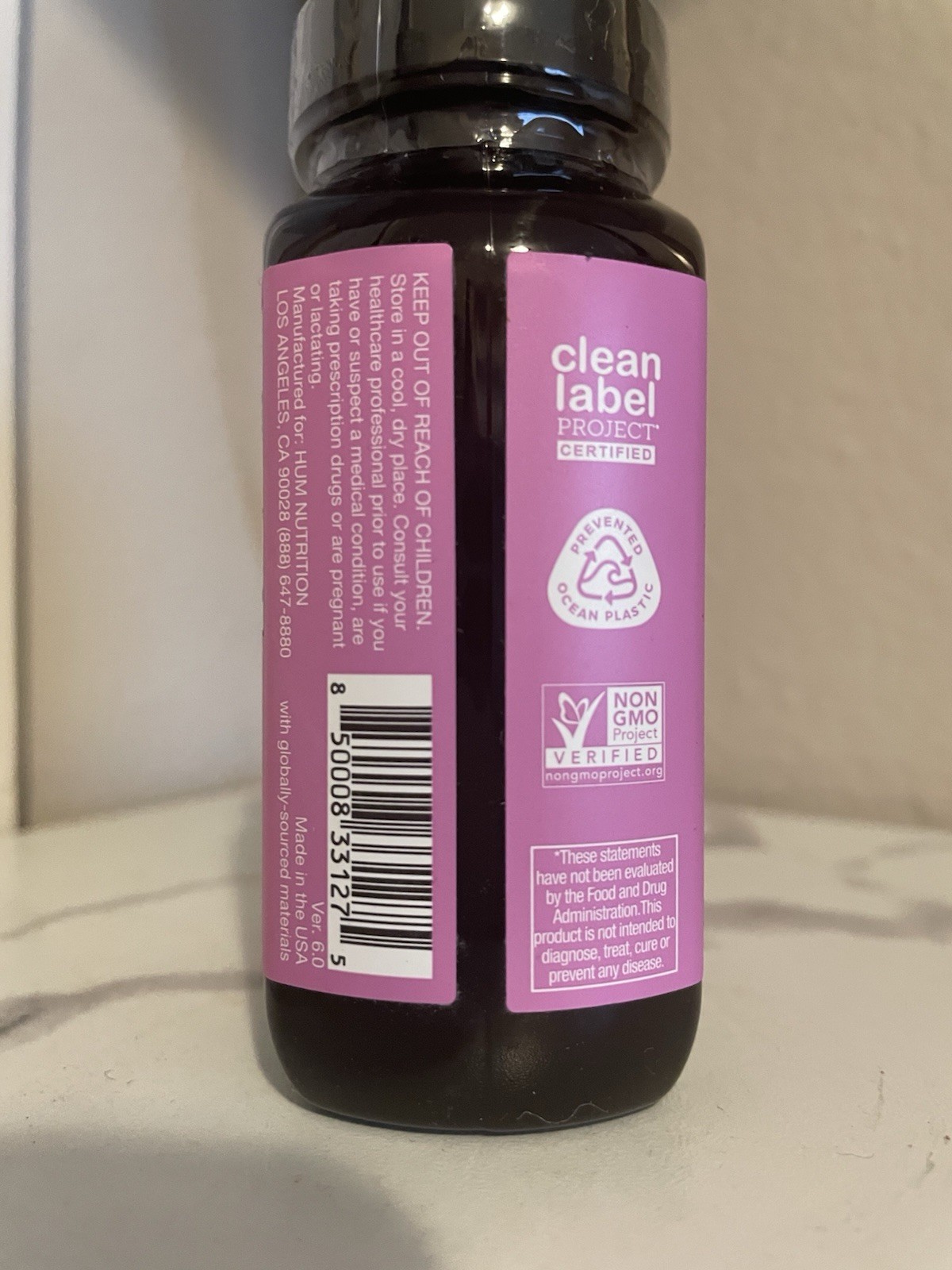 HUM Private Party Vaginal pH Urinary Tract Probiotic Cranberry 30ct