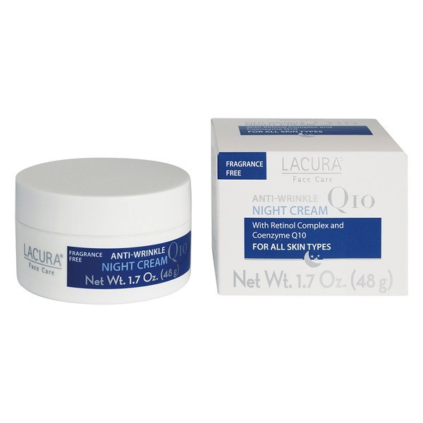 Lacura Anti-Wrinkle Night Cream with Retinol Complex and Coenzyme Q10