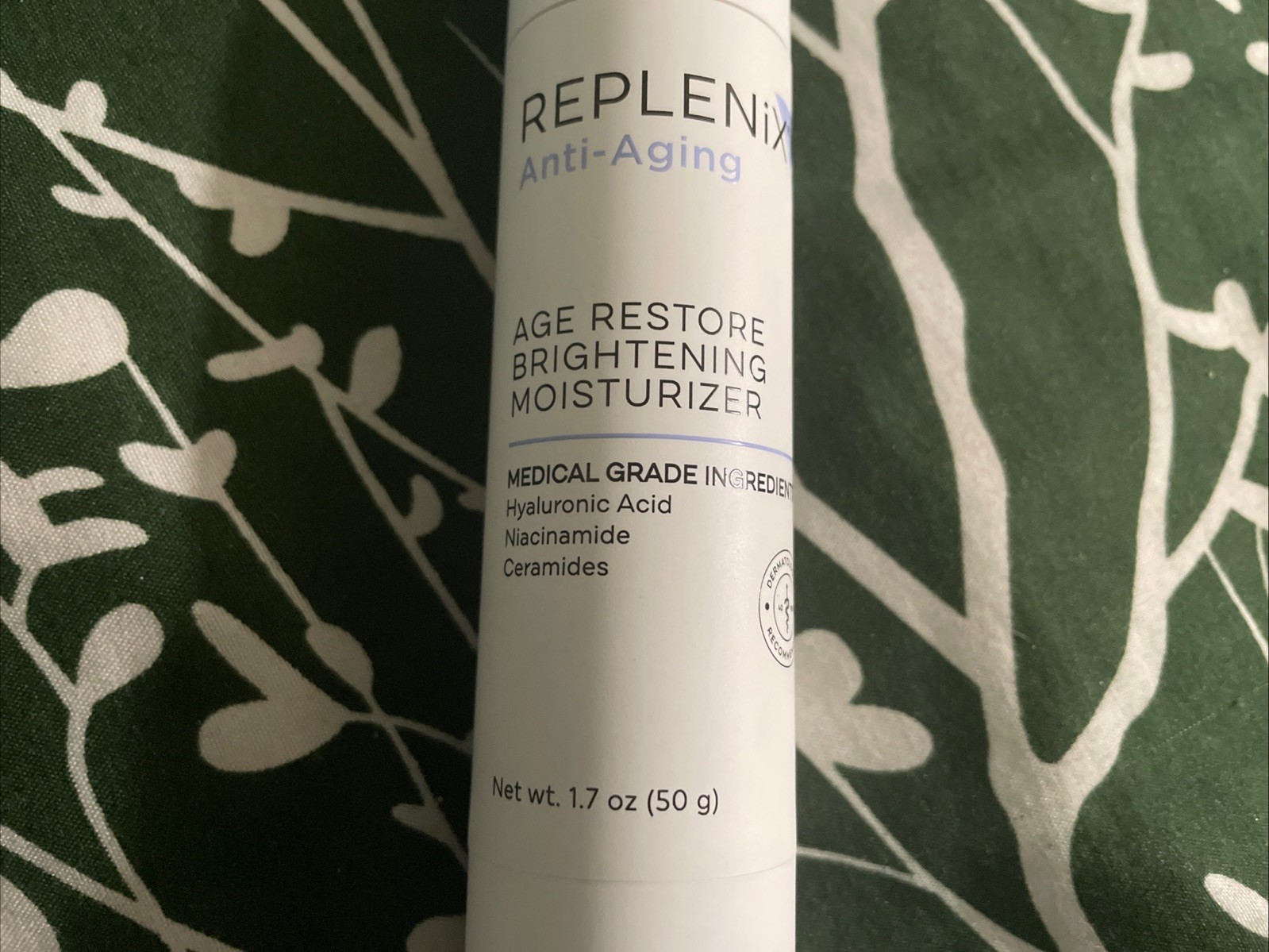REPLENIX ANTI AGING AGE RESTORE BRIGHTENING MOISTURIZER 1.7 OZ MEDICAL GRADE