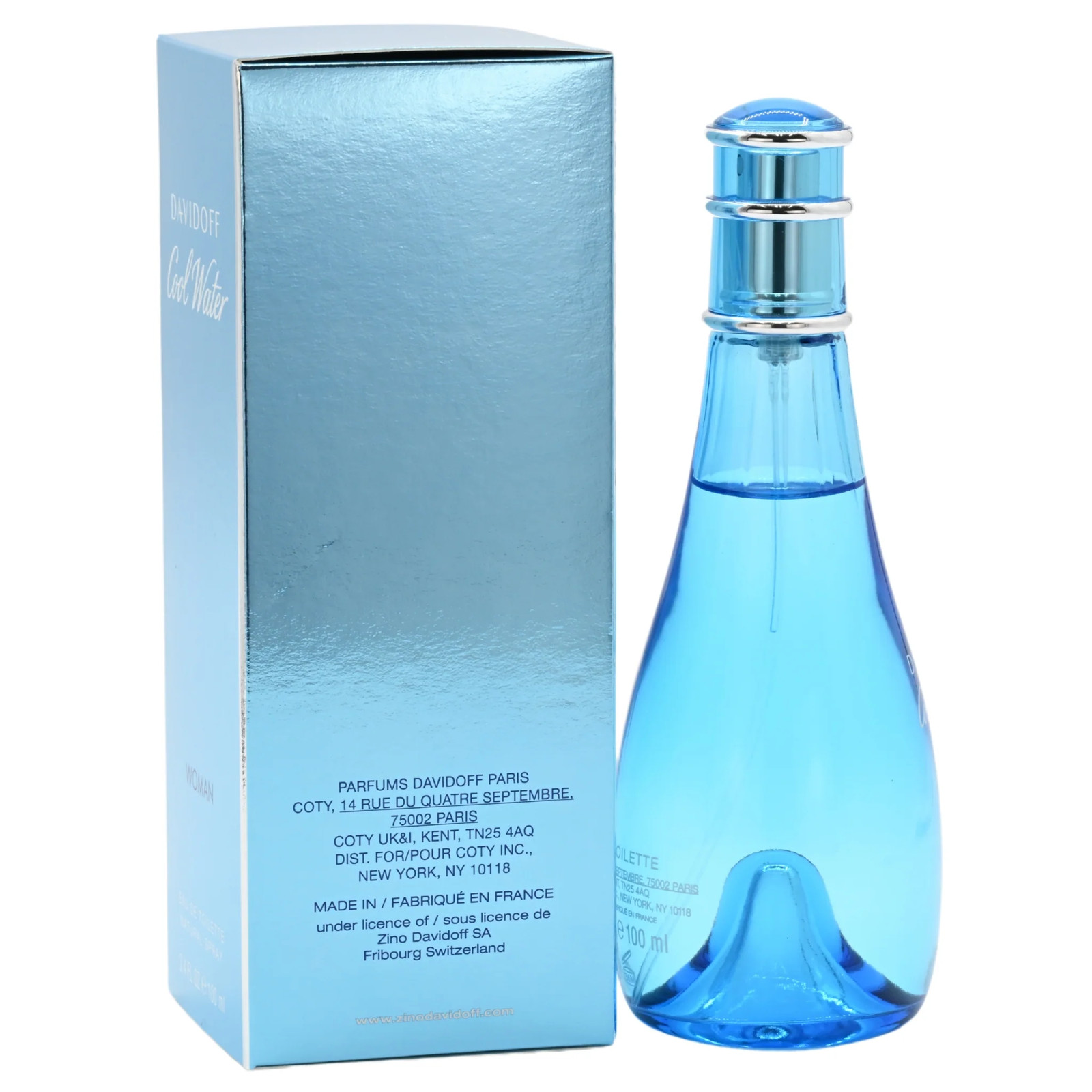 COOL WATER by Davidoff Perfume 3.3 / 3.4 oz EDT For Women New in Box