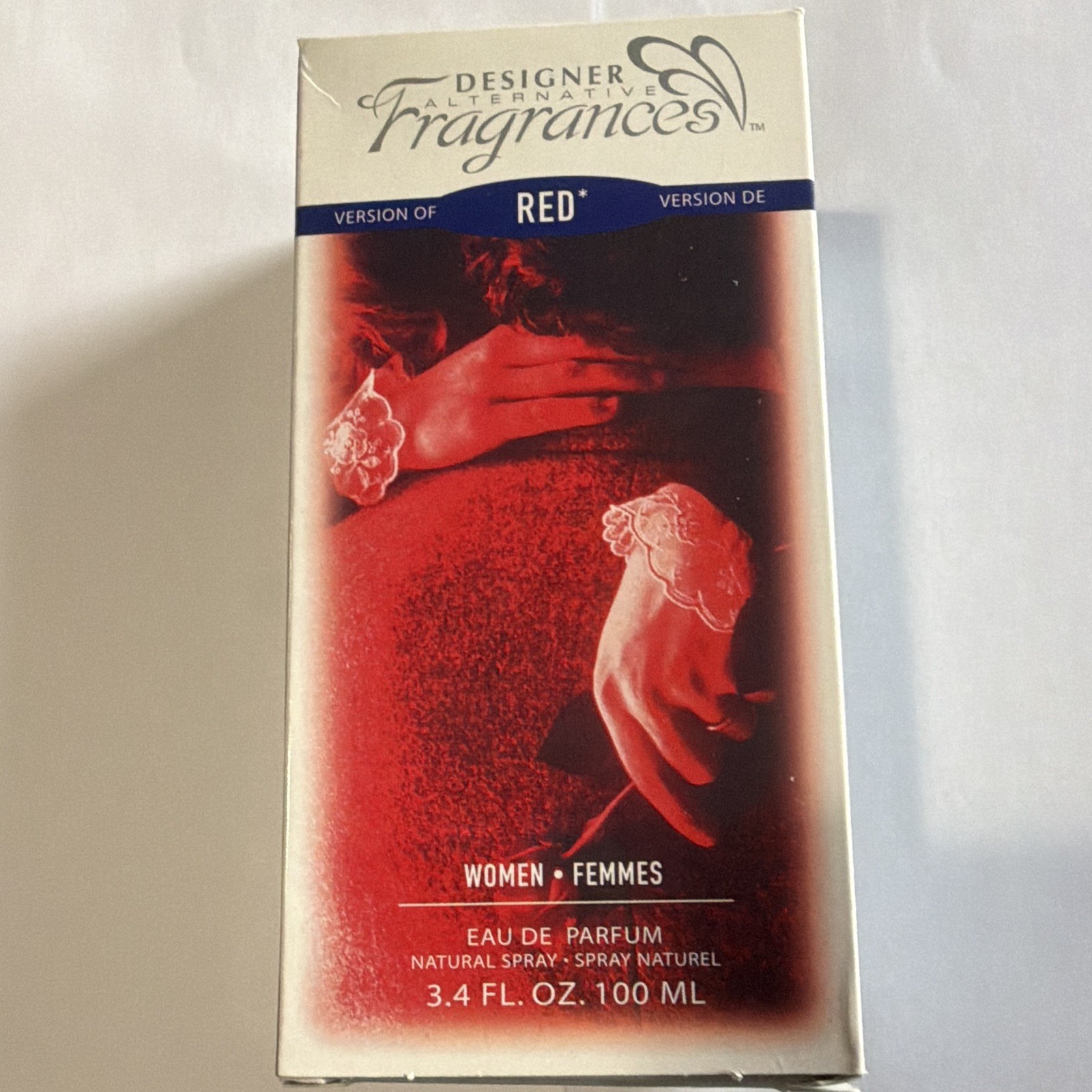Designer Alternative Fragrances RED Eau de Parfum Spray for Women 3.4 fl oz