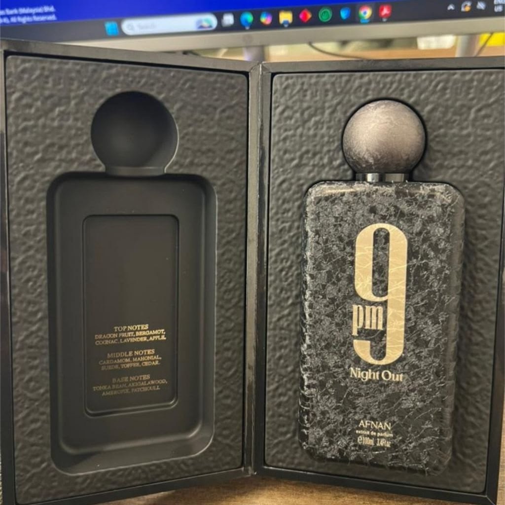 9PM Night Out 3.4 oz Extrait De Parfum spray for Unisex Free Ship