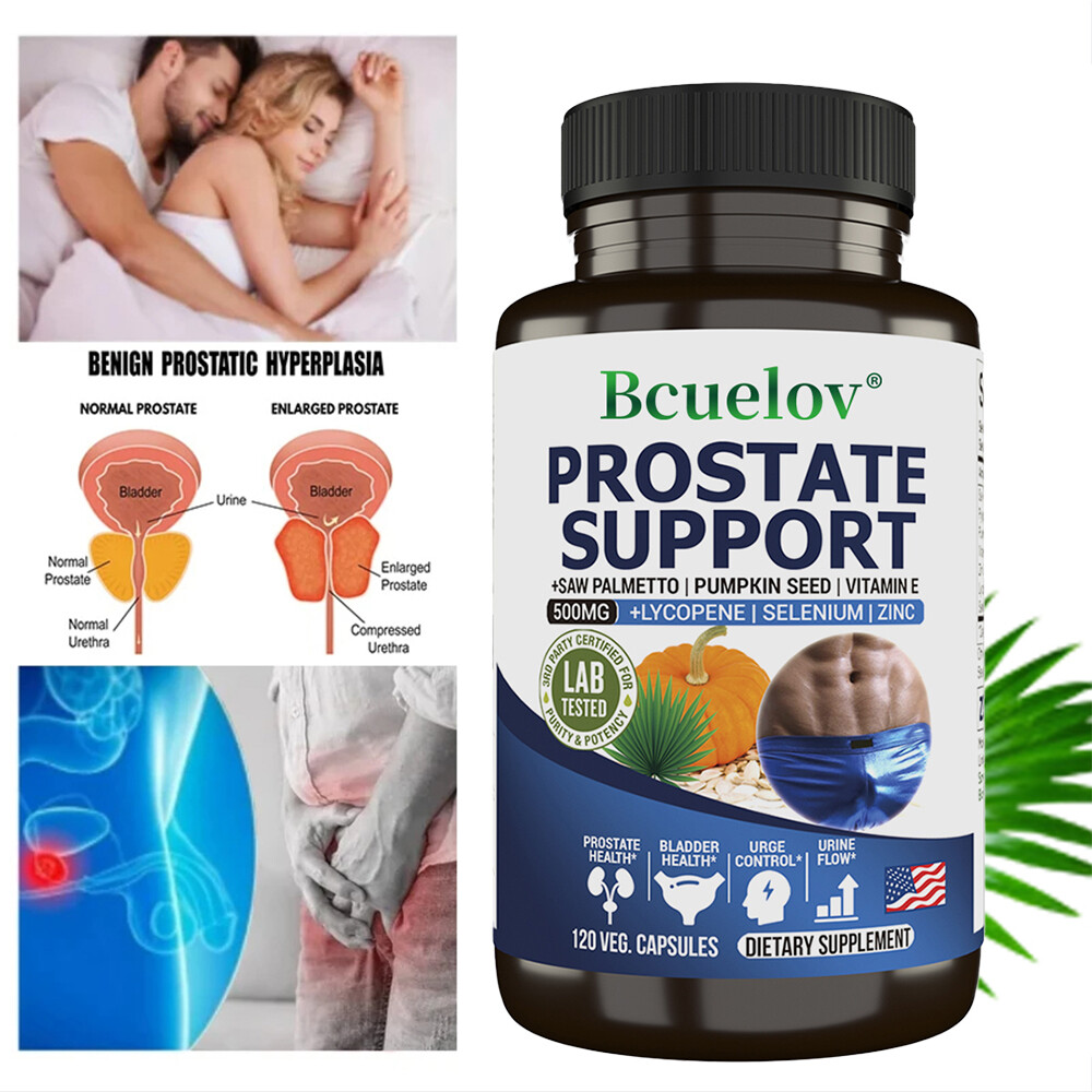 Prostate Support Capsules – Increase Urinary Flow,Prostate & Bladder Health
