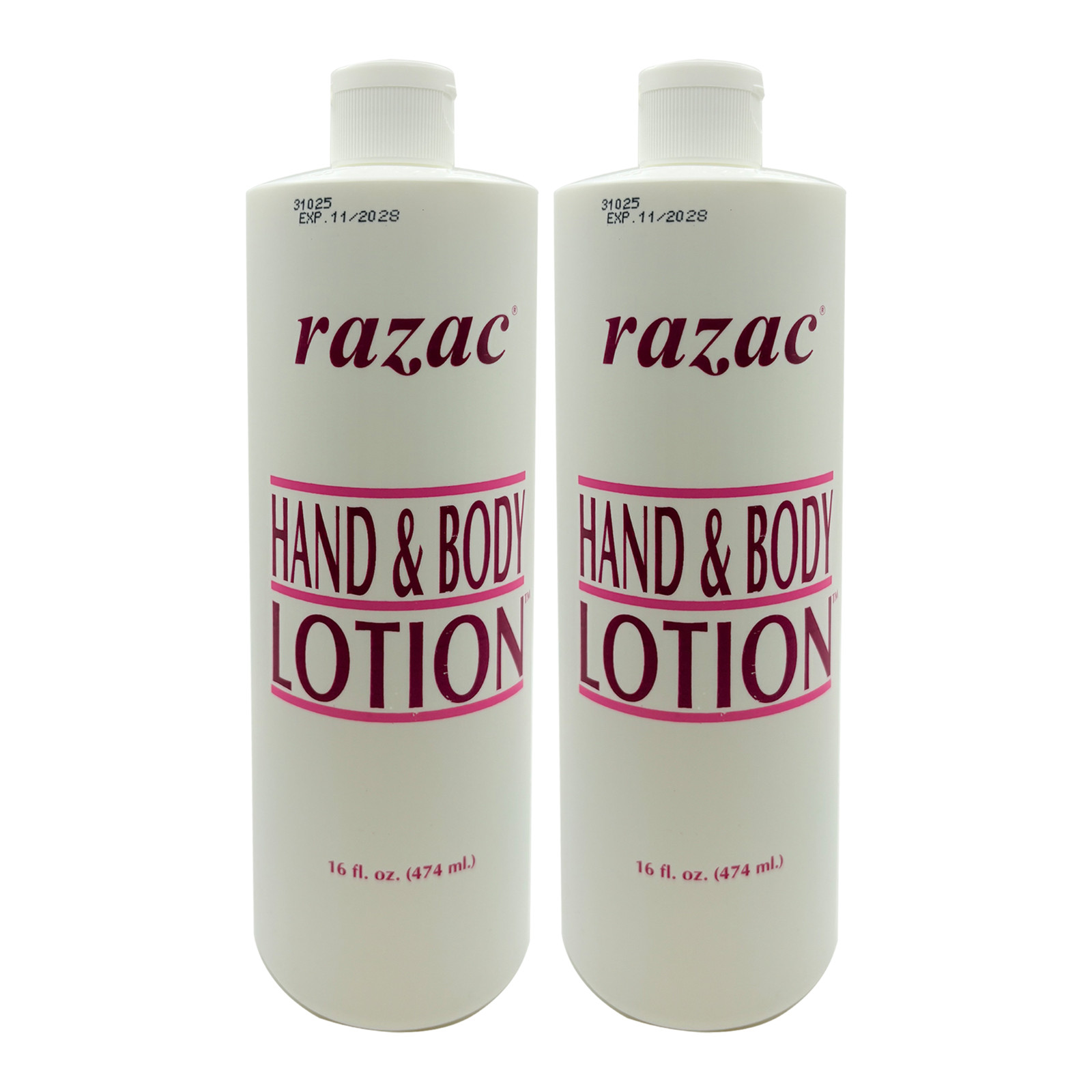 Razac Hand & Body Lotion (16oz) (2PACK) EXP. 11/2028