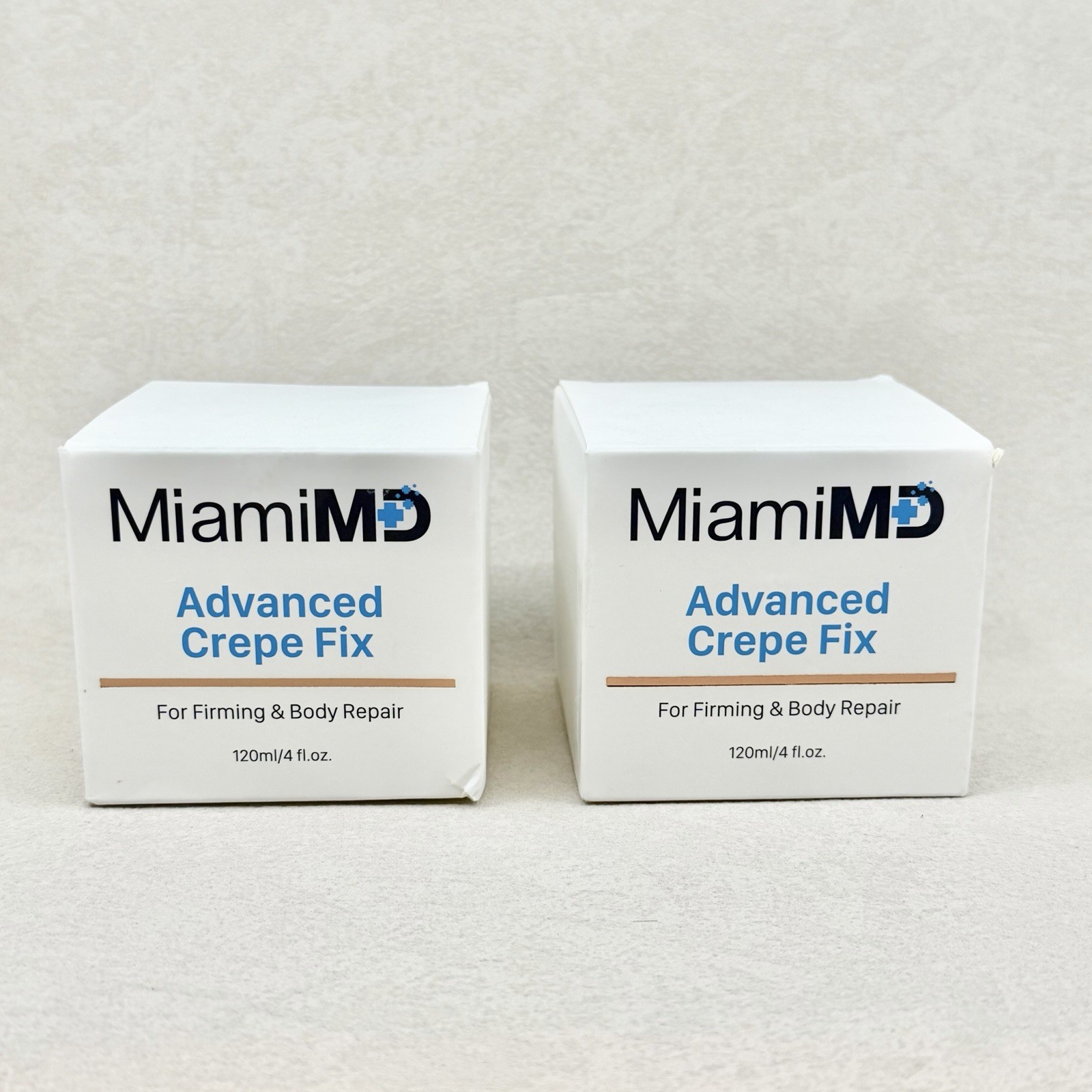 MiamiMD 2 PACK ( Miami MD) ADVANCED CREPE FIX For Firming & Body Repair 4oz NEW