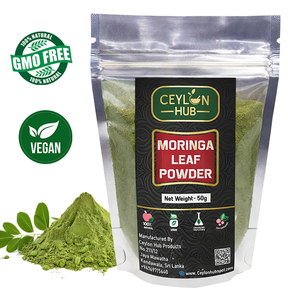 Organic Moringa Leaf Powder 100% Natural Oleifera Leaf Superfood Non-GMO Oz