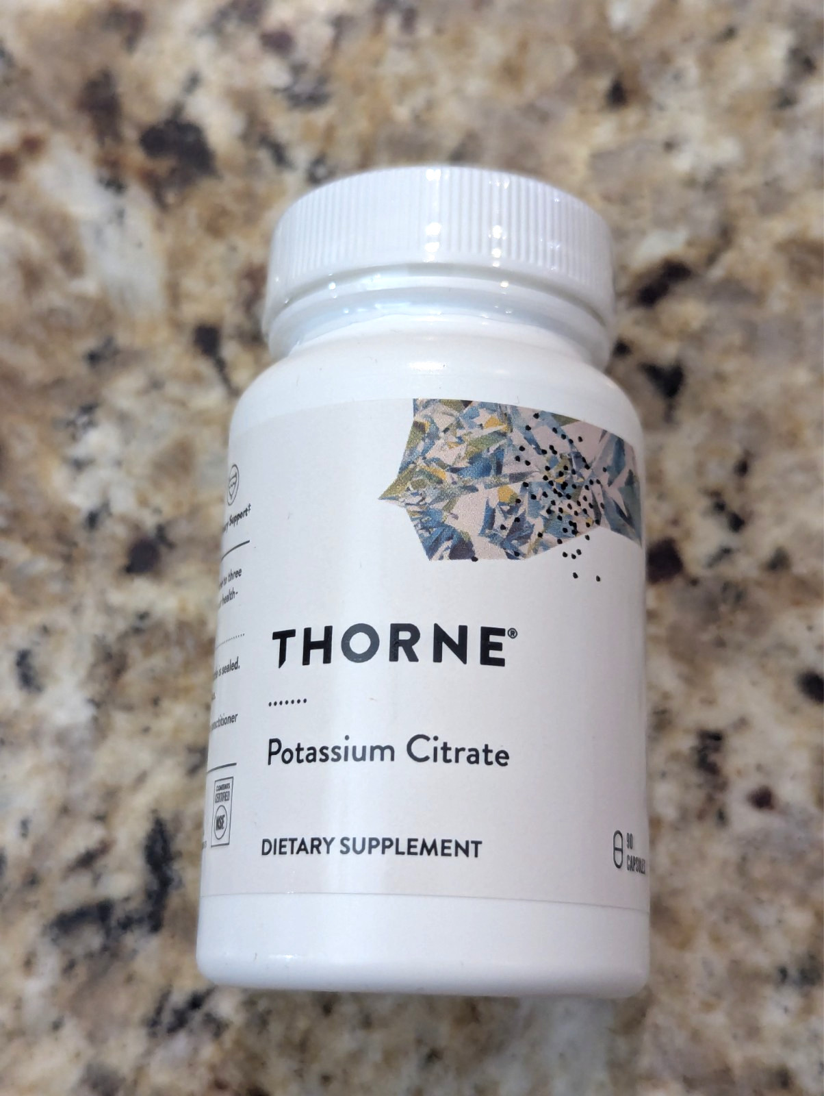 Thorne Potassium Citrate Supplement 90 capsules exp: 11/2028
