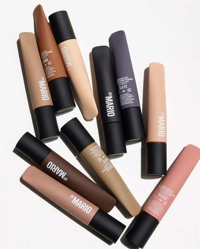 Authentic MAKEUP BY MARIO Mattes Long-Wearing Cream Eyeshadow,10 SHADES,0.06 oz